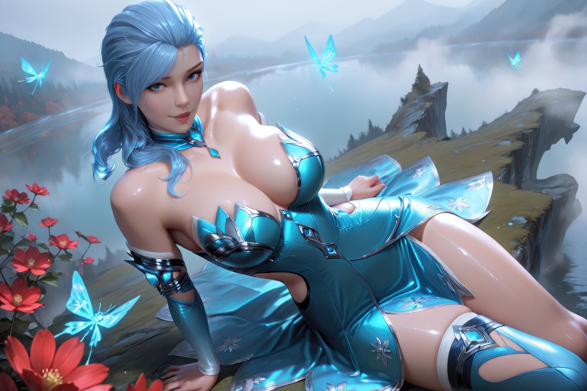 AI Porn - 斗罗大陆 顾清波：紧身衣湿身露穴成人向图集 1078P