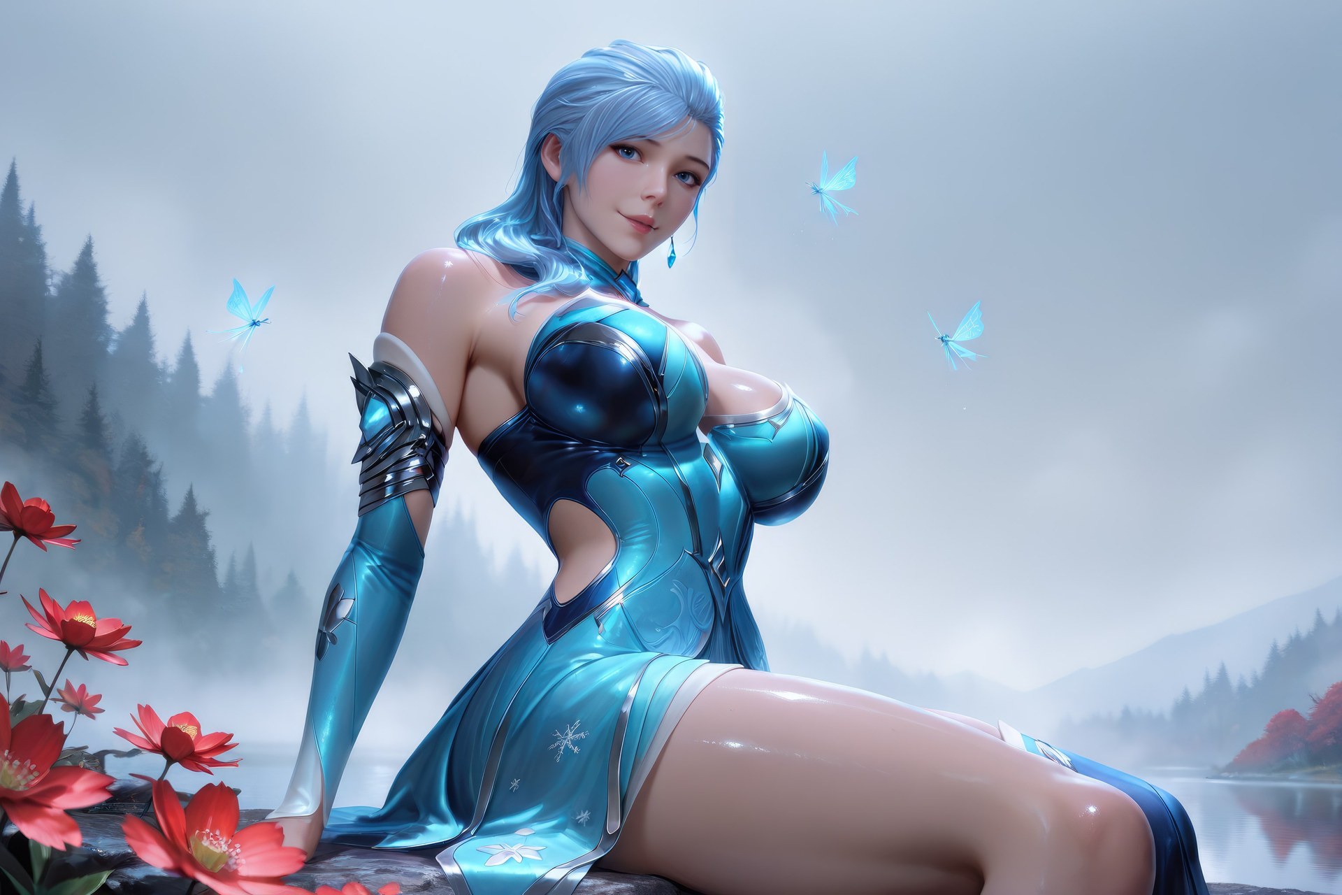 AI Porn - 斗罗大陆 顾清波：紧身衣湿身露穴成人向图集 1078P