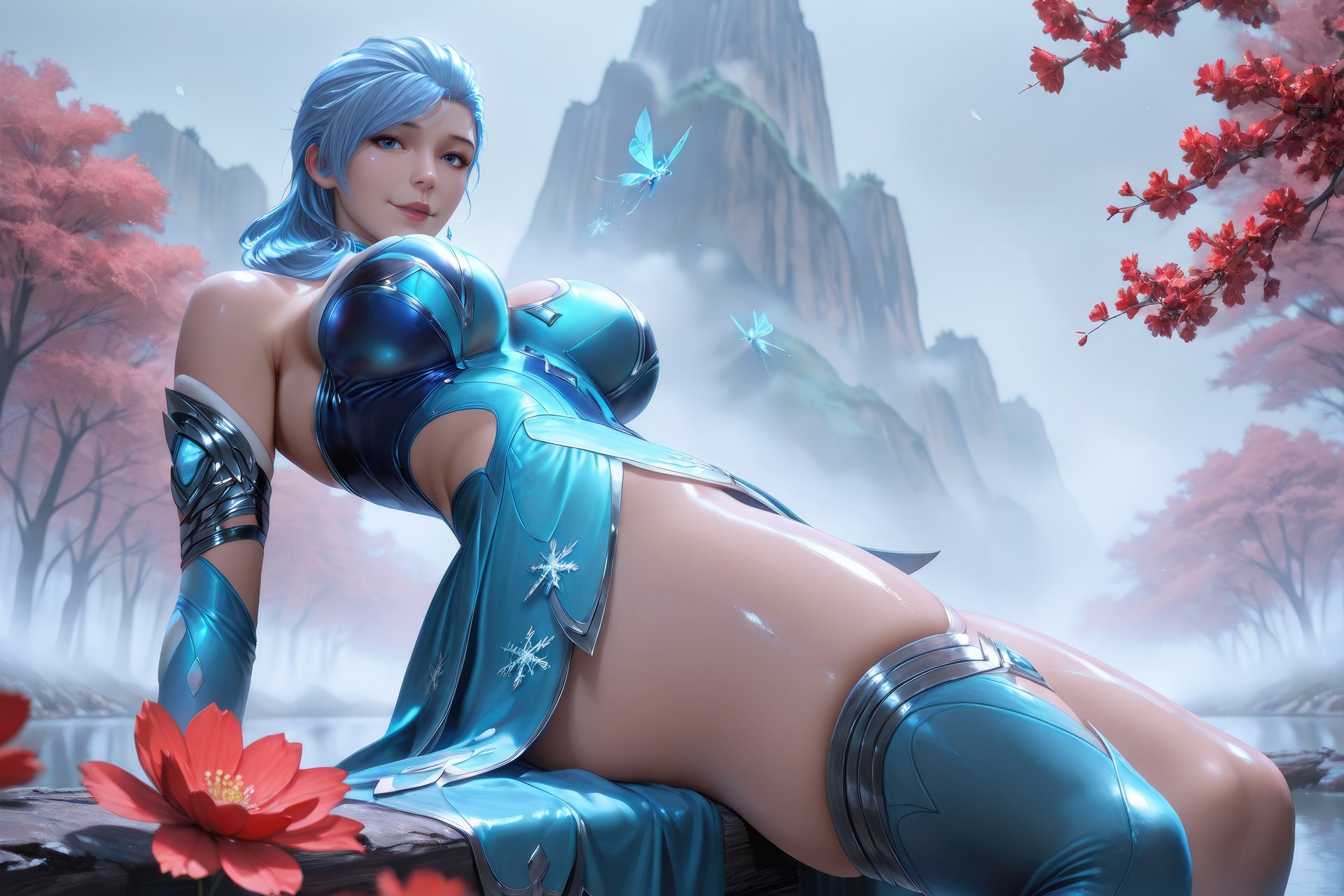 AI Porn - 斗罗大陆 顾清波：紧身衣湿身露穴成人向图集 1078P
