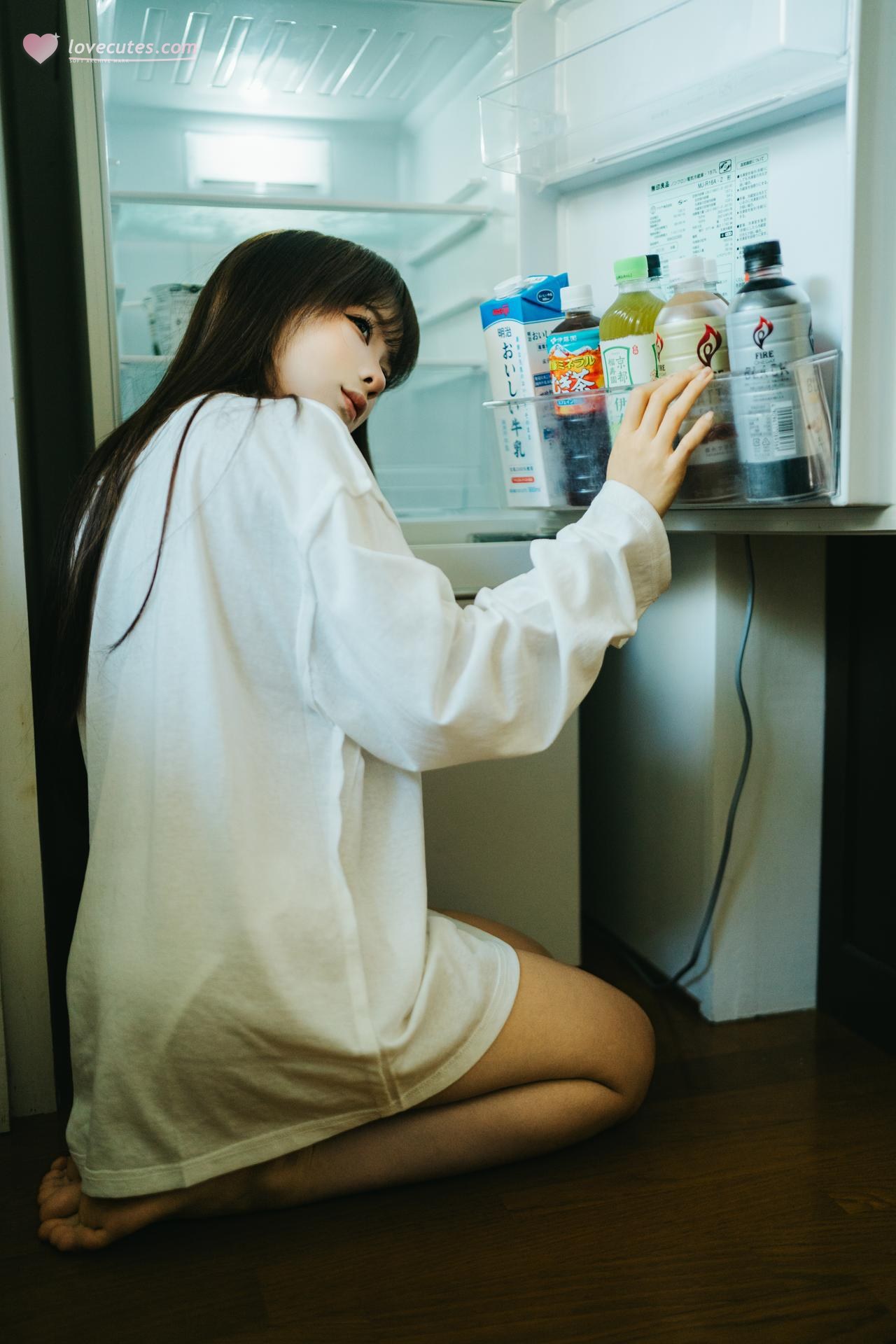 [private-room] Chunmomo - ชุดภาพ milk-white lingerie private photo set 22P