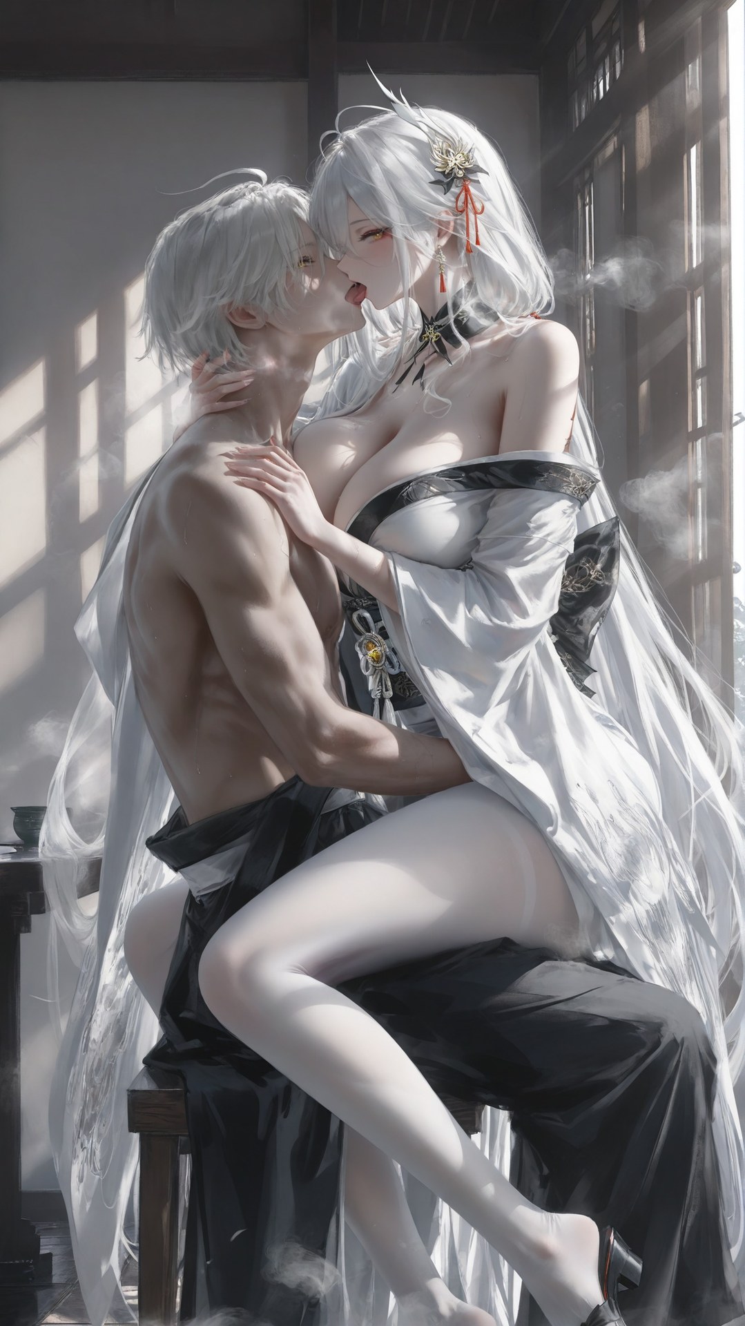 AI Porn - Azur Lane Hakuhou ถุงน่องขาว, ชุดรัดรูป, นู้ดผู้ใหญ่ แกลเลอรี AI 302P