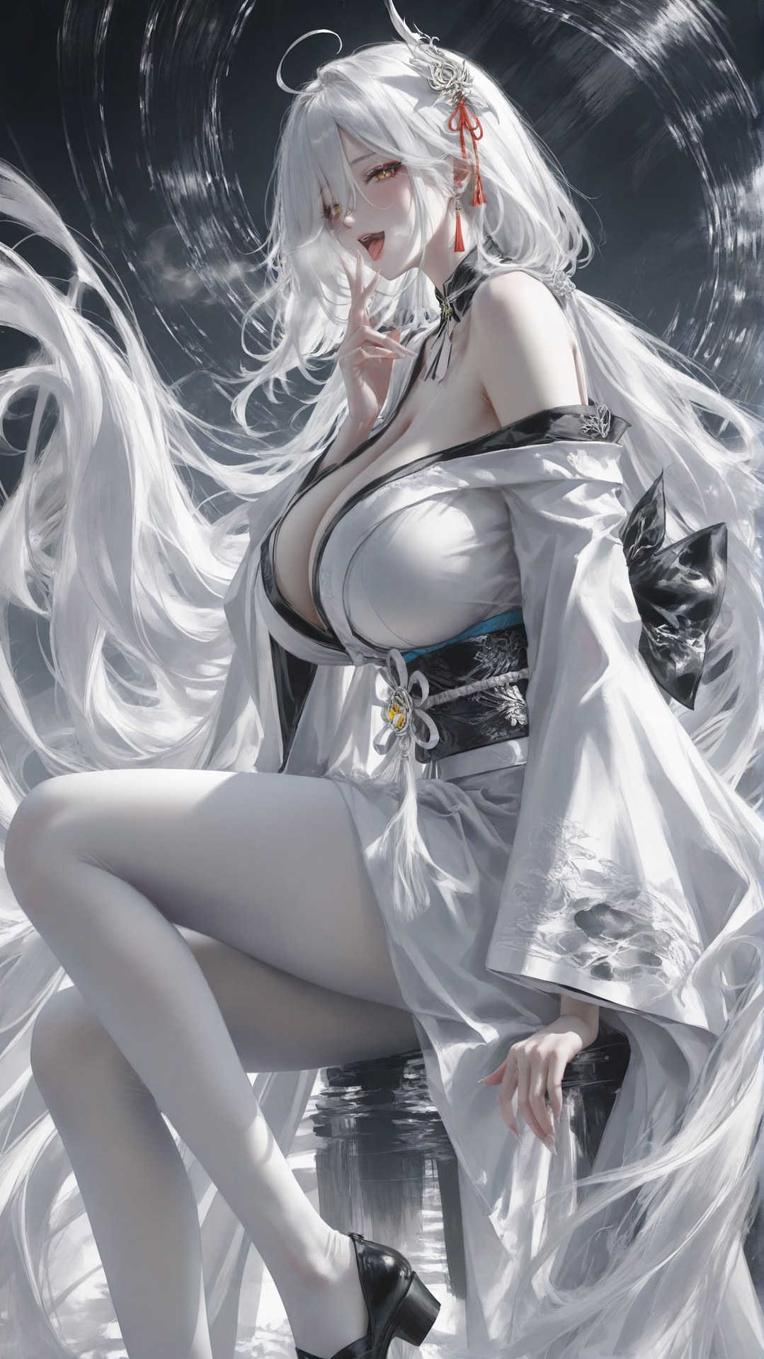AI Porn - Azur Lane Hakuhou ถุงน่องขาว, ชุดรัดรูป, นู้ดผู้ใหญ่ แกลเลอรี AI 302P