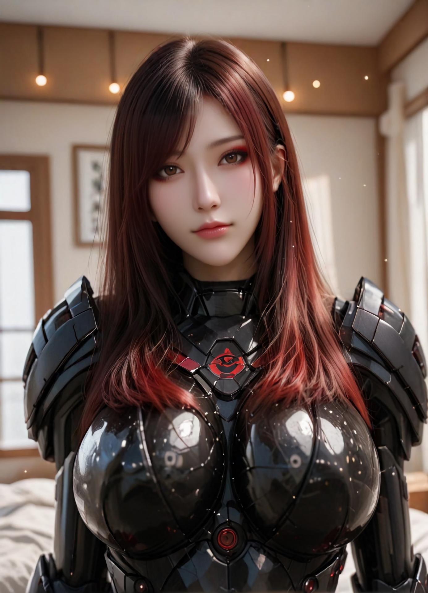AI Porn - Qiangwei bodysuit, wet-look styling, explicit nude detail AI Adult Gallery 99P