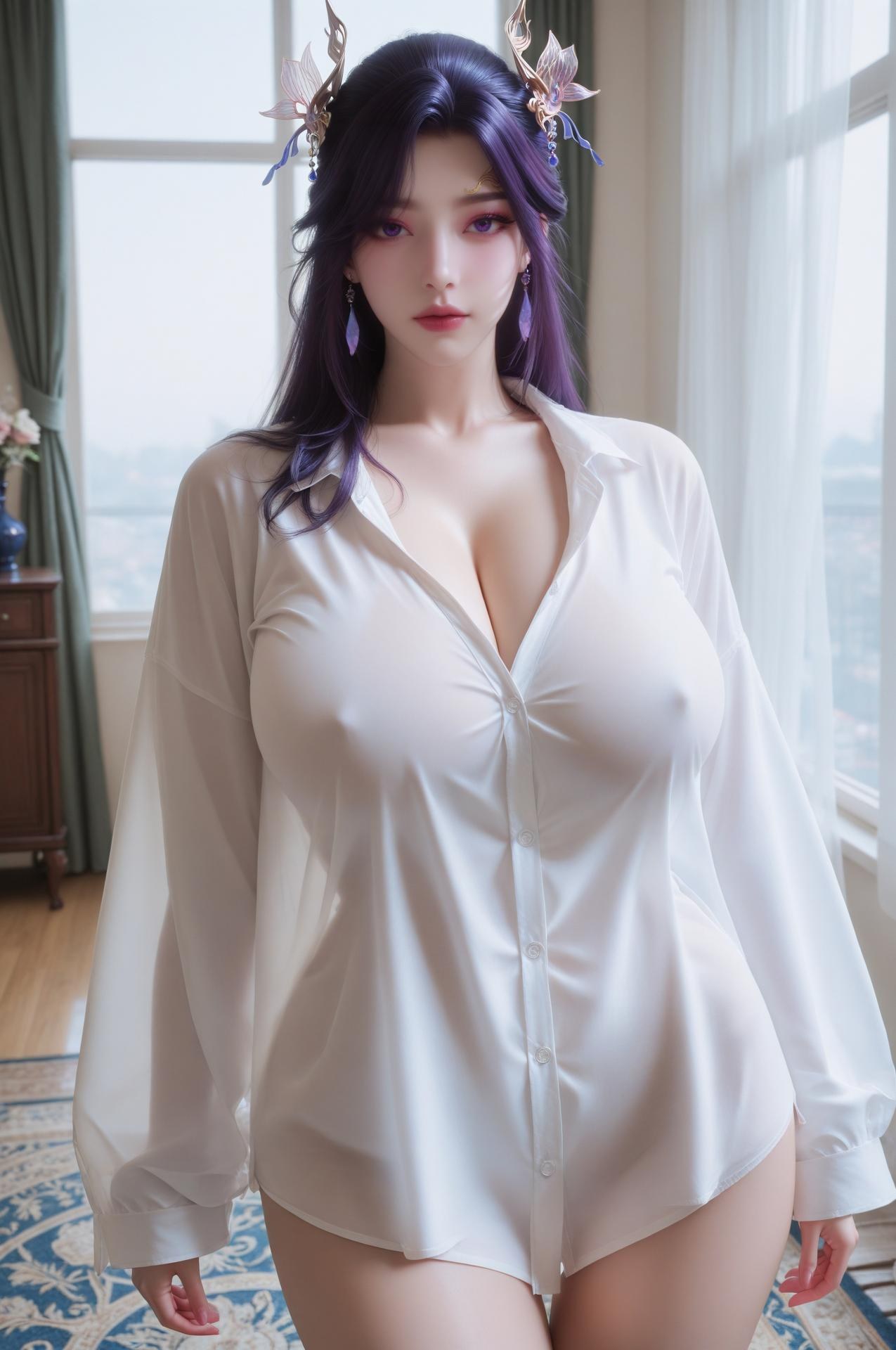 AI Porn - World of Immortals Yan Qingcheng ชุดชั้นในลูกไม้, นู้ดผู้ใหญ่ แกลเลอรี AI 60P