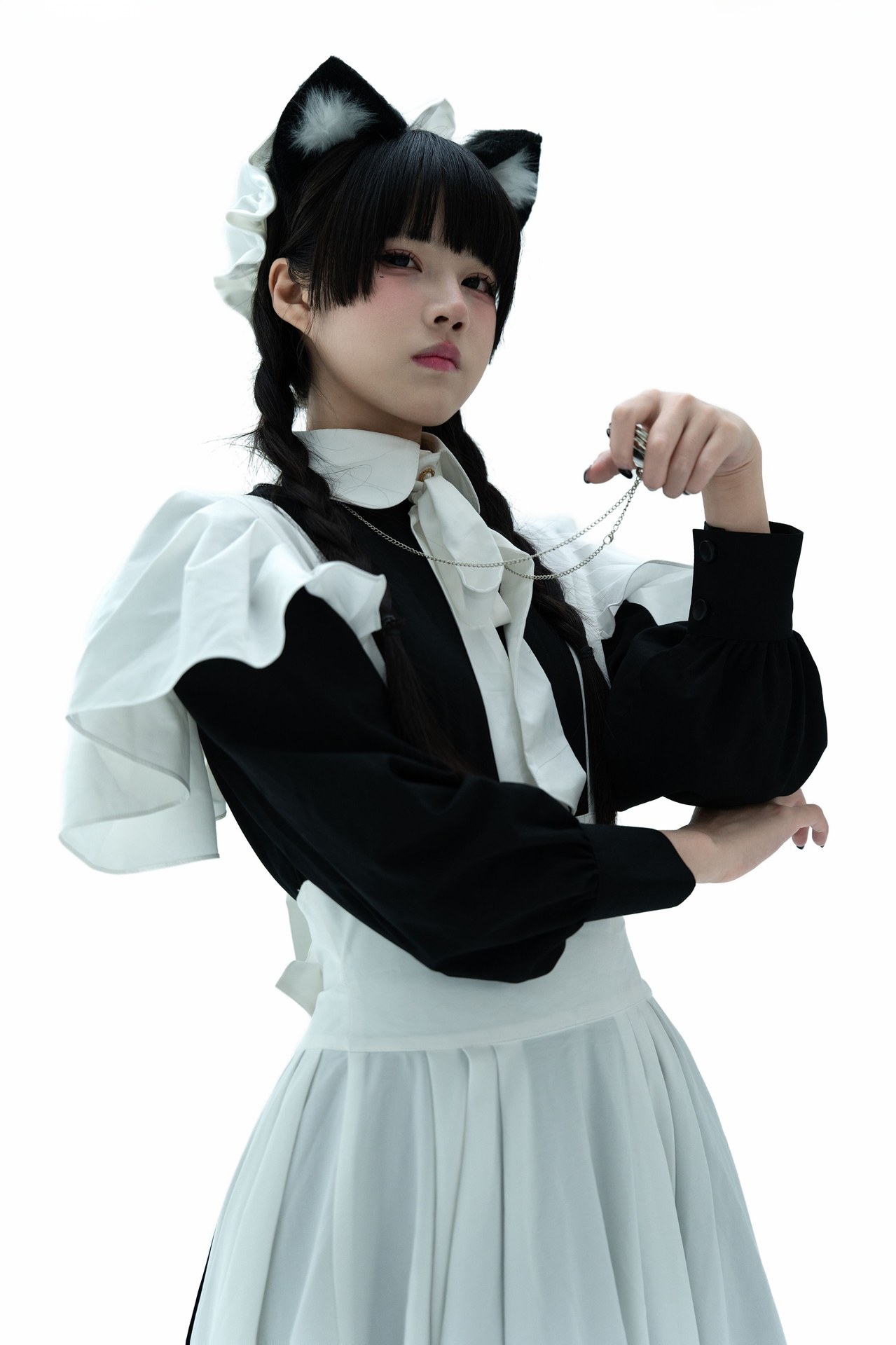 [Photo Set] Shimizu Nagi bộ ảnh maid, leg-focused poses, uniform styling 89P