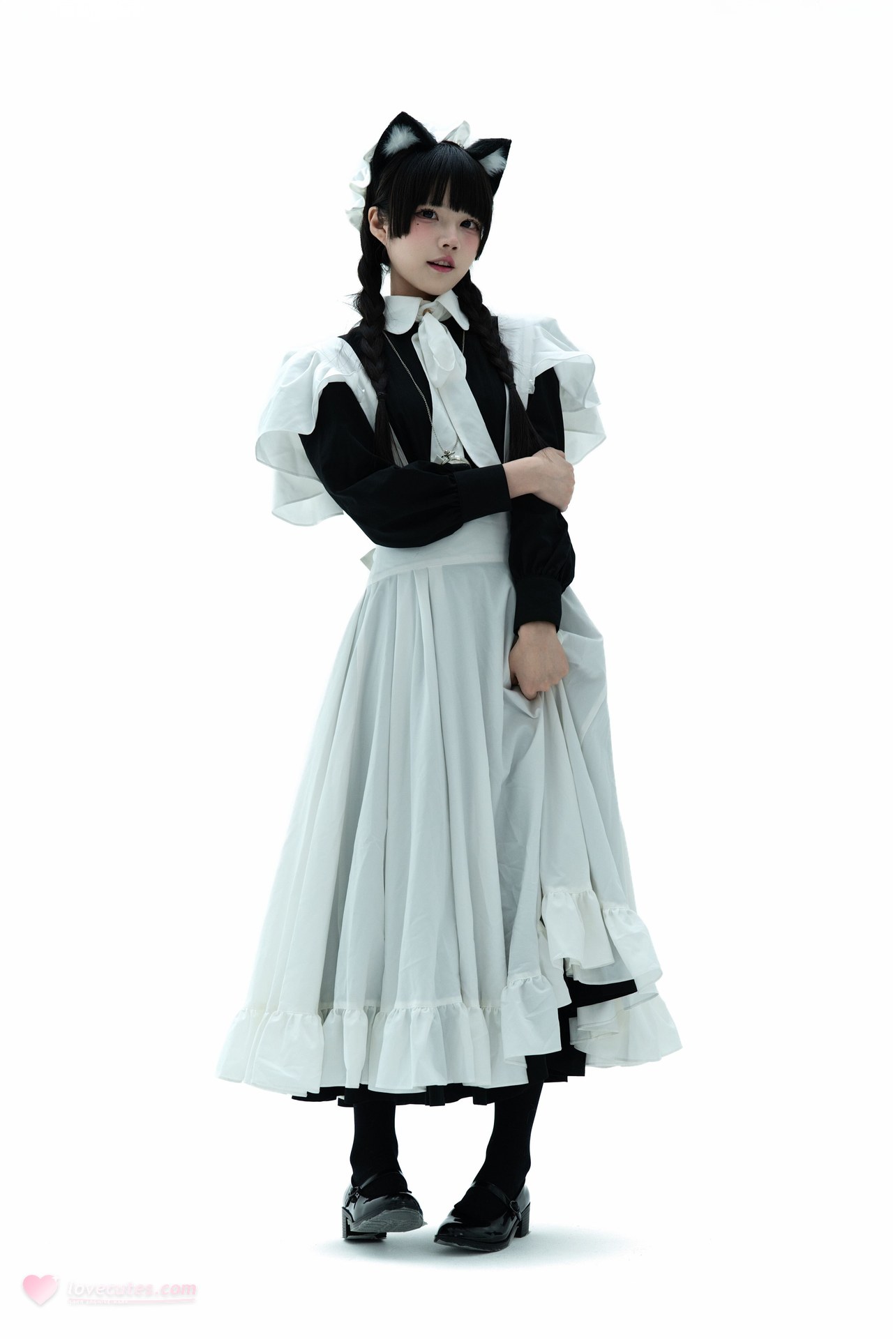 [Photo Set] Shimizu Nagi bộ ảnh maid, leg-focused poses, uniform styling 89P