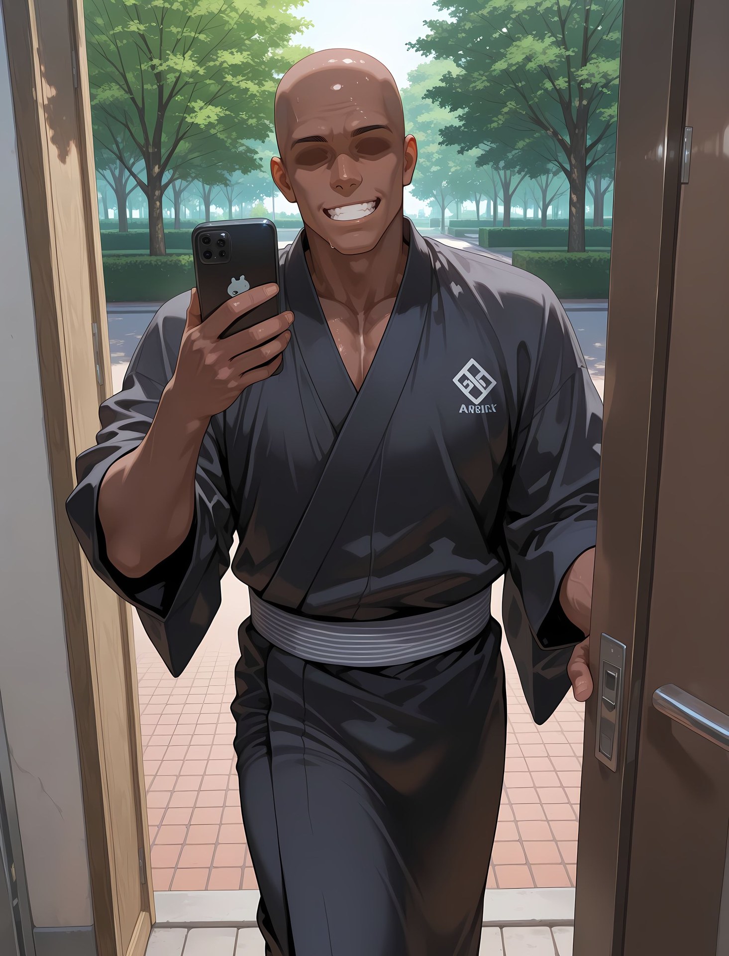 AI Generated Anime Girl - Bleach Nemu Kurotsuchi đồ bó sát phòng tắm phong cách ướt bộ sưu tập AI 262P