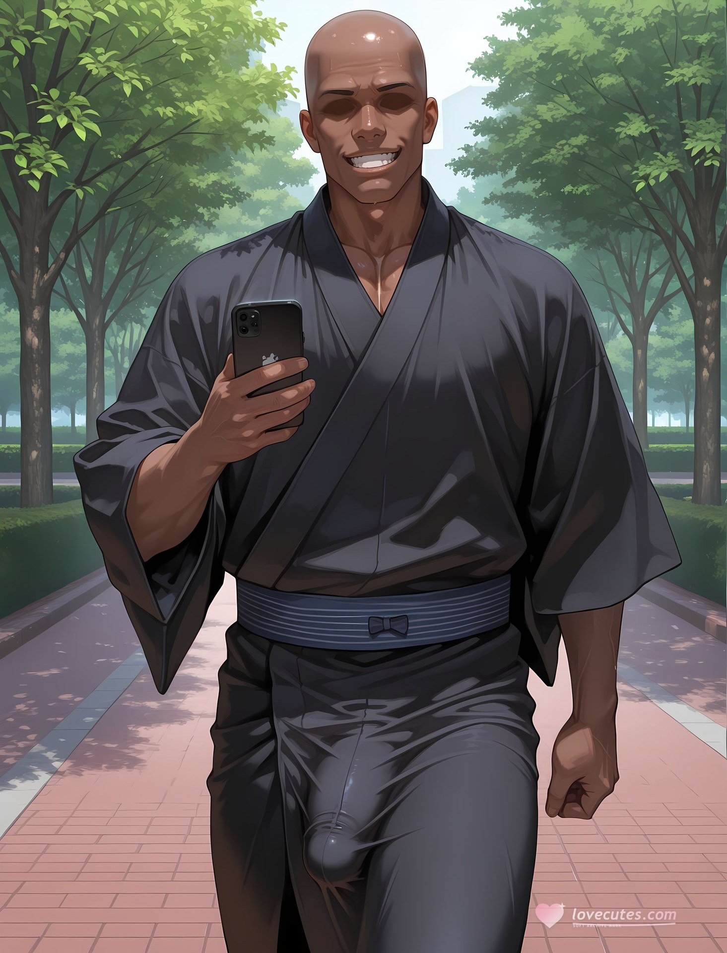 AI Generated Anime Girl - Bleach Nemu Kurotsuchi đồ bó sát phòng tắm phong cách ướt bộ sưu tập AI 262P