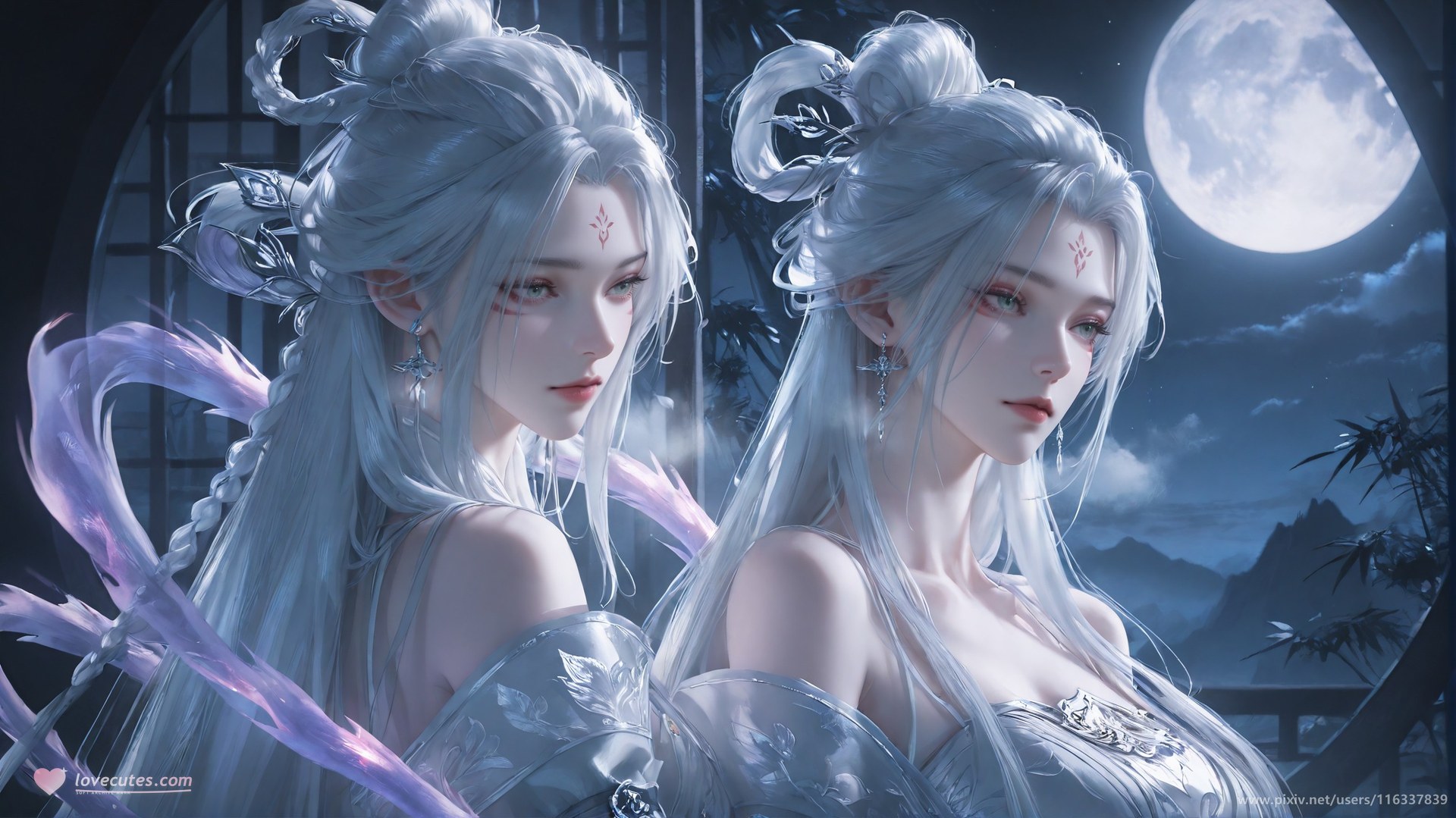 AI Nudes - Taiji Bahuang Xiaobai nội y ren đồ bó sát bộ sưu tập AI 234P