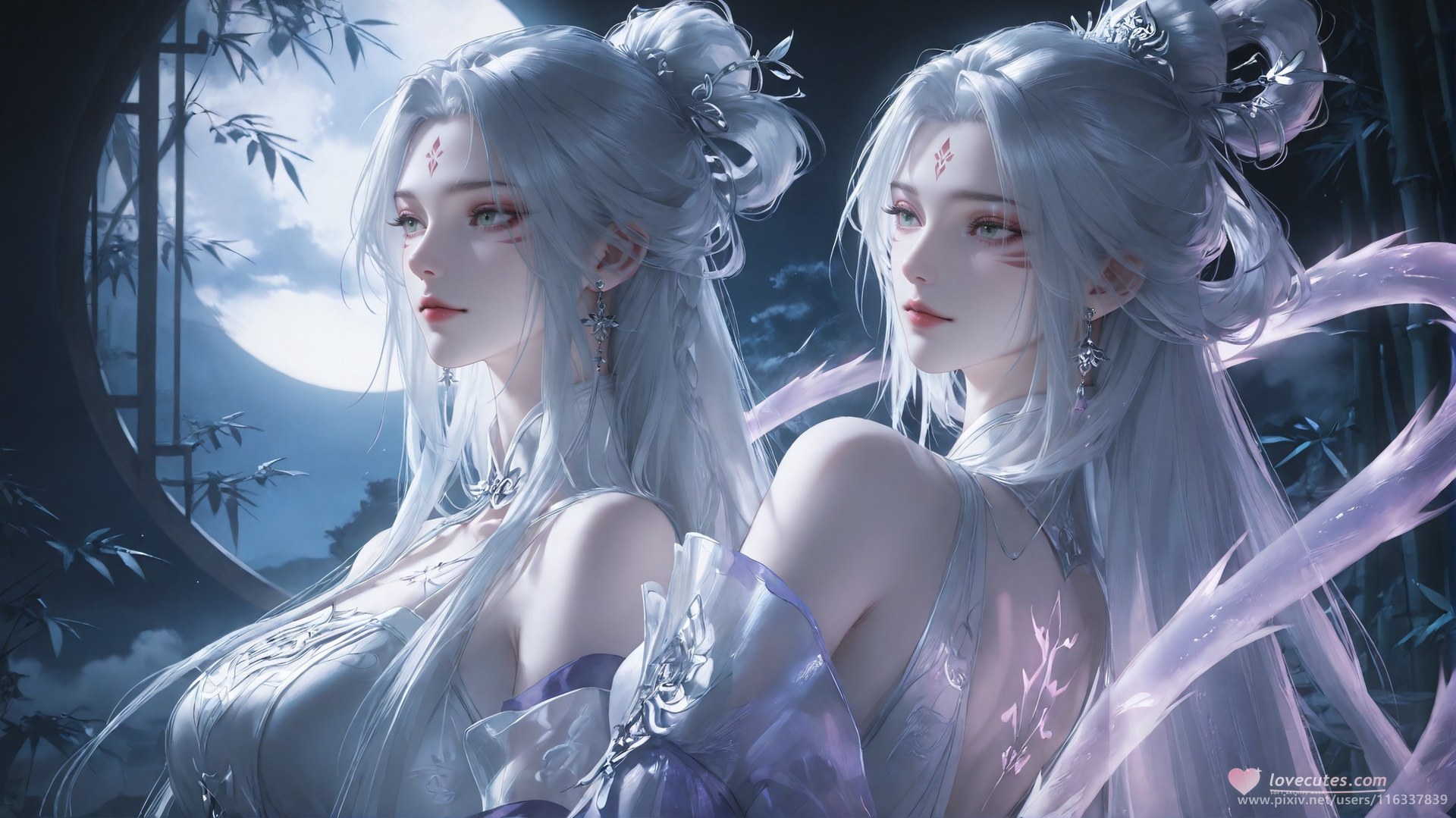 AI Nudes - Taiji Bahuang Xiaobai nội y ren đồ bó sát bộ sưu tập AI 234P