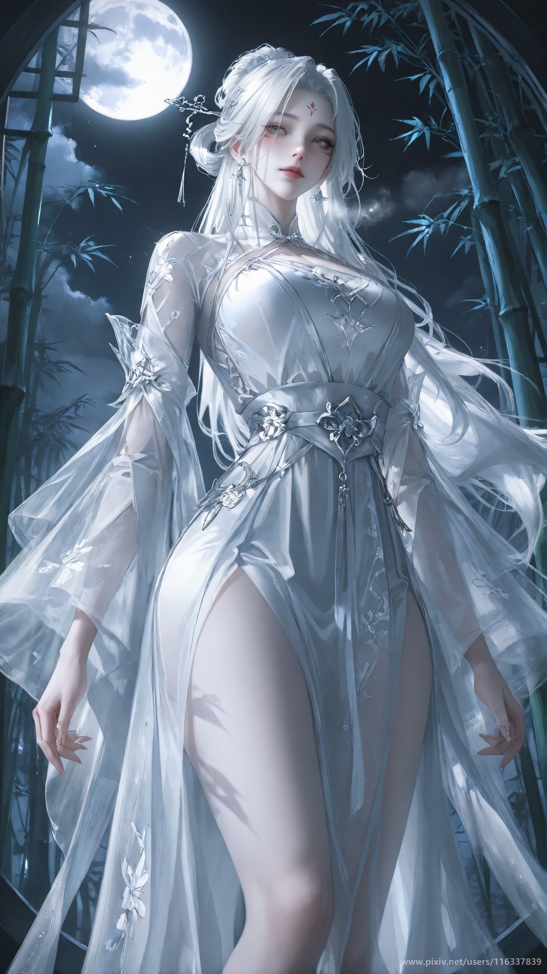 AI Nudes - Taiji Bahuang Xiaobai ชุดชั้นในลูกไม้ ชุดรัดรูป แกลเลอรี AI 234P