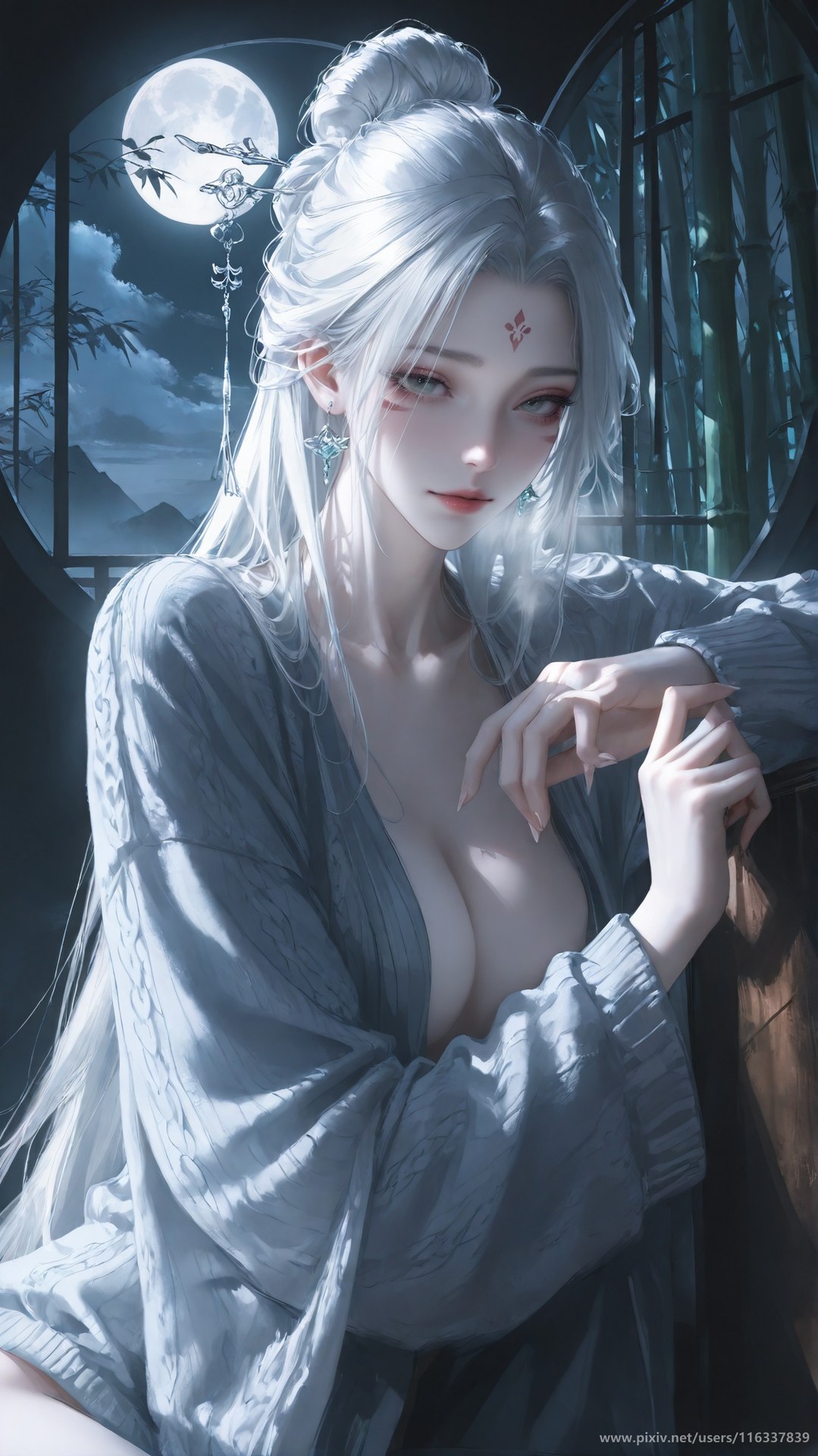 AI Nudes - Taiji Bahuang Xiaobai ชุดชั้นในลูกไม้ ชุดรัดรูป แกลเลอรี AI 234P