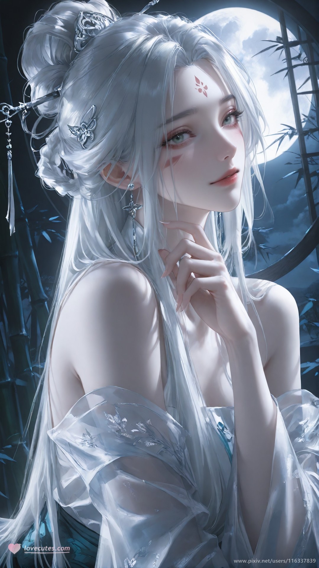 AI Nudes - Taiji Bahuang Xiaobai ชุดชั้นในลูกไม้ ชุดรัดรูป แกลเลอรี AI 234P