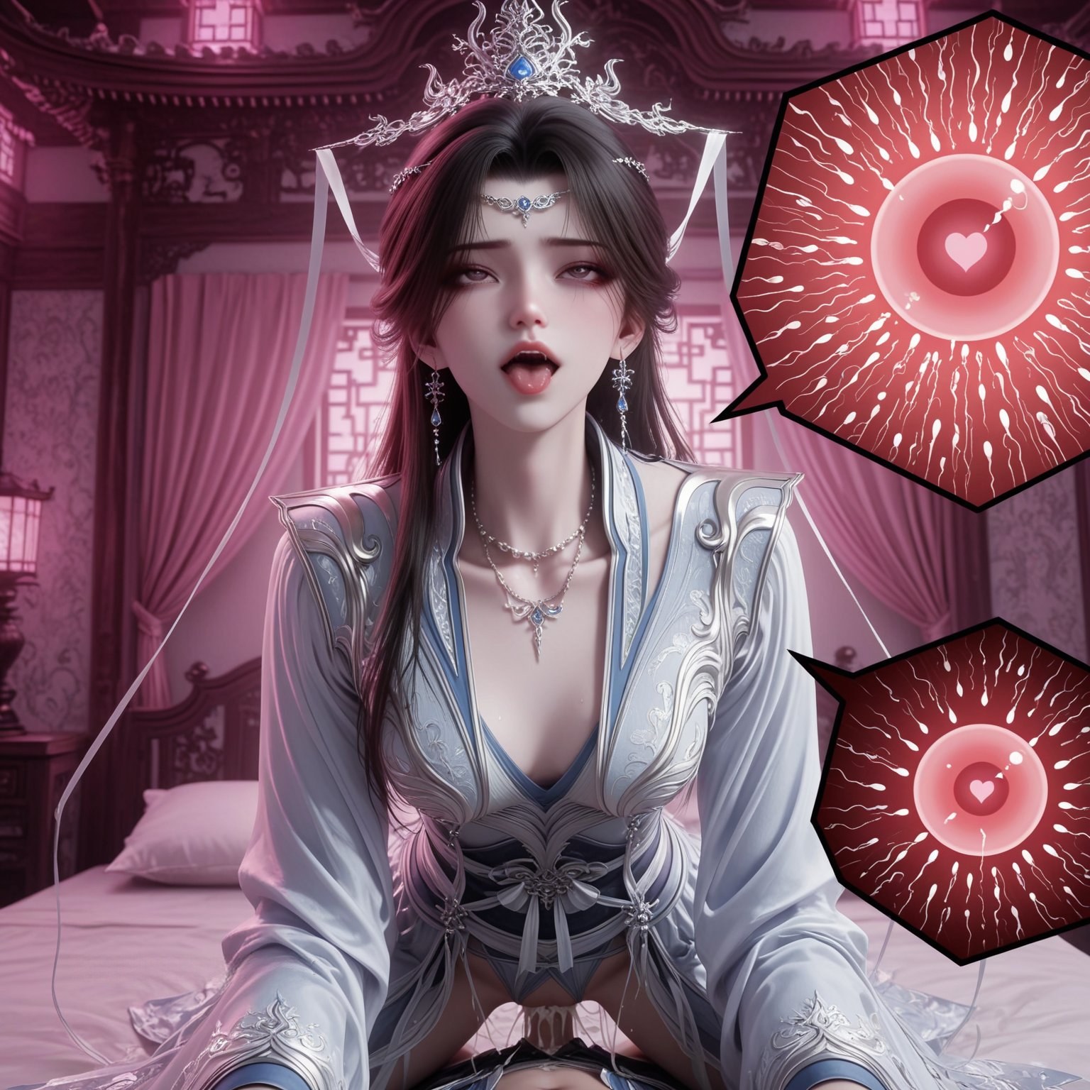 AI Porn - Renegade Immortal Li Muwan đồ bó sát phong cách ướt bộ sưu tập AI 124P