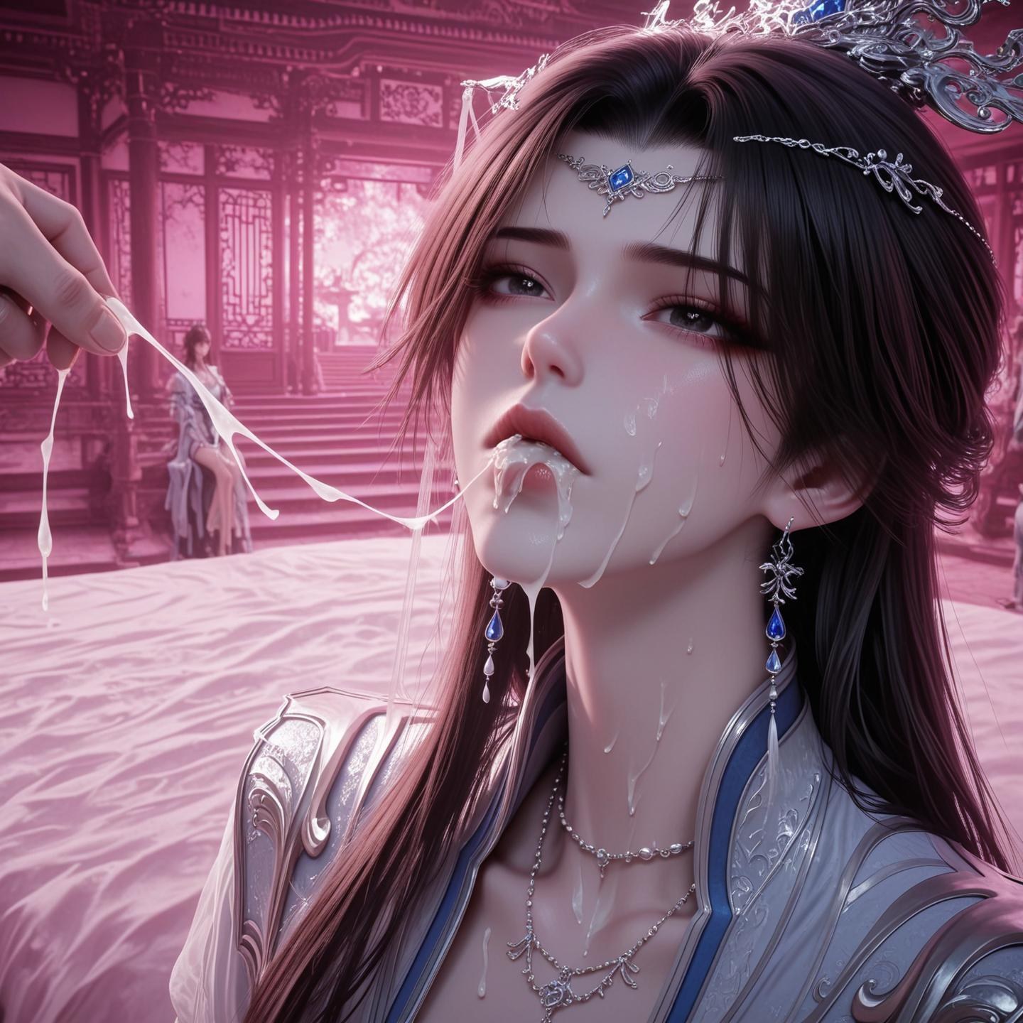 AI Porn - 仙逆 李慕婉 ボディスーツ 濡れ感 露出ヌード AI画像ギャラリー 124P