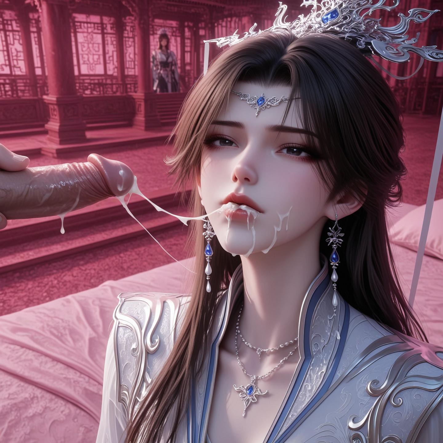 AI Porn - 仙逆 李慕婉 ボディスーツ 濡れ感 露出ヌード AI画像ギャラリー 124P