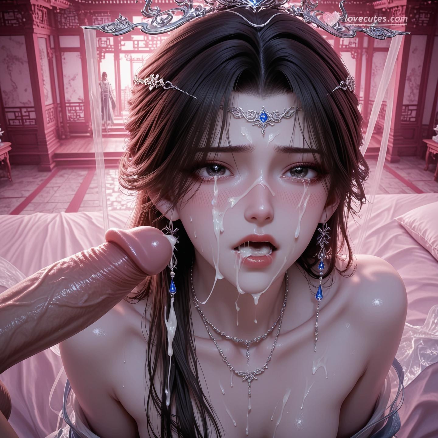 AI Porn - 仙逆 李慕婉 ボディスーツ 濡れ感 露出ヌード AI画像ギャラリー 124P