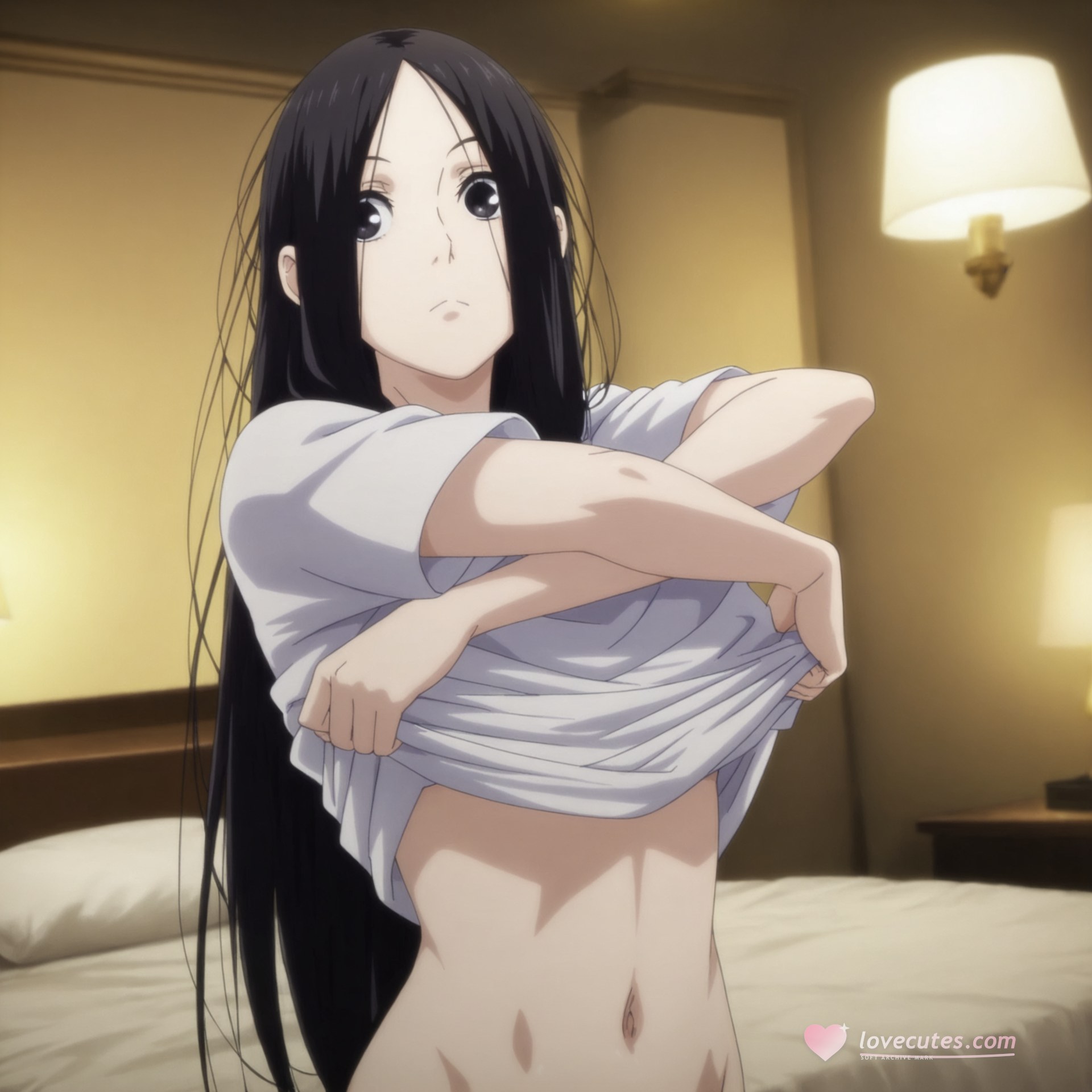 AI Porn - The Outcast Feng Baobao lace lingerie explicit nude AI Adult Gallery 66P