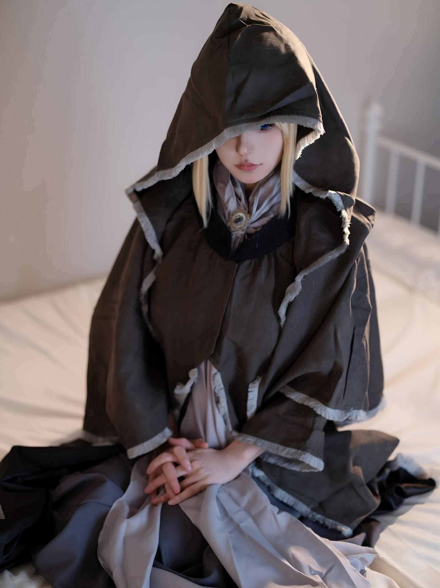 [Cosplay] Ogura Chiyo w โฟโต้เซ็ต cosplay, black stockings, cleavage styling 58P