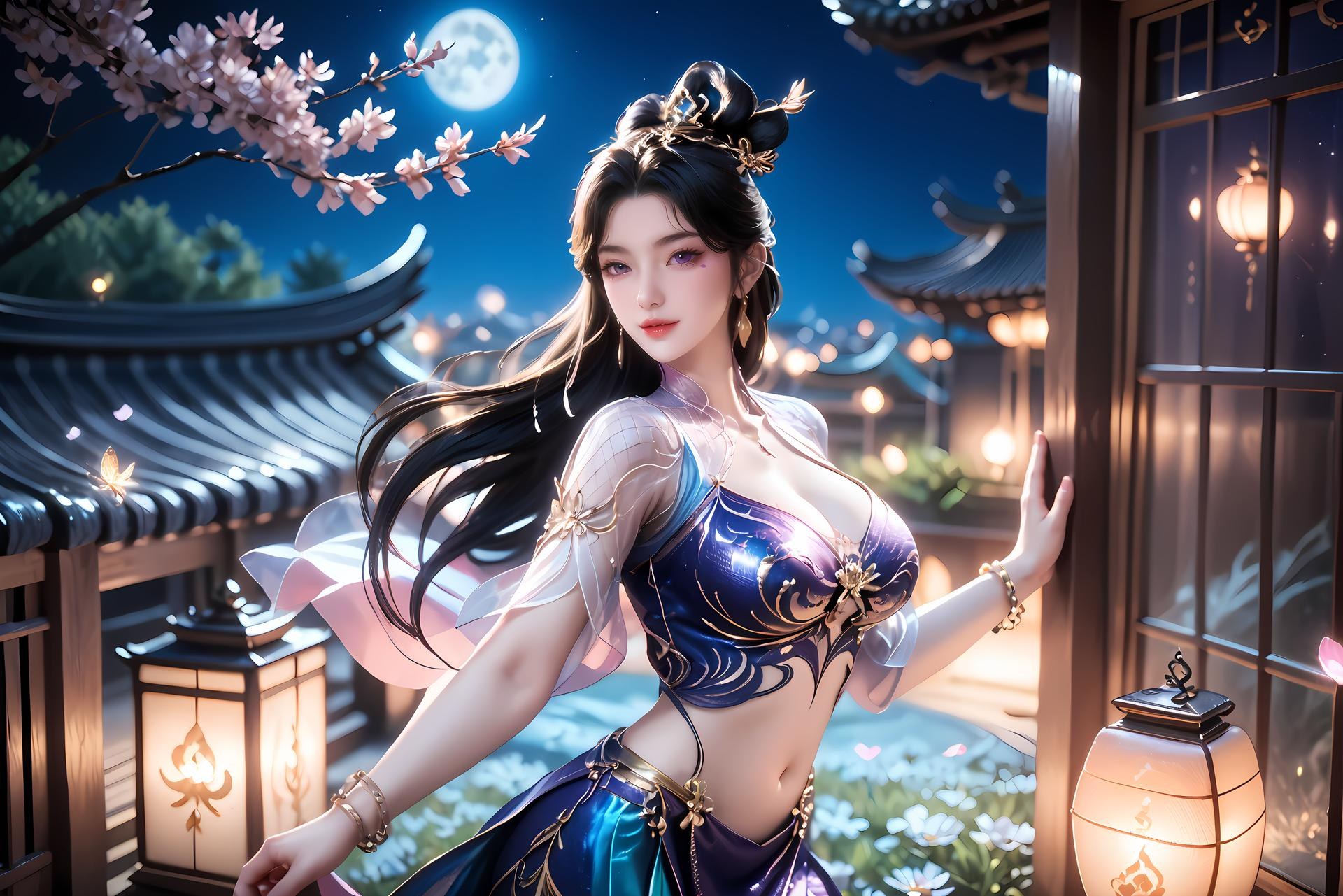 AI Porn - 國漫女神 付馨允：露穴成人向圖集 92P