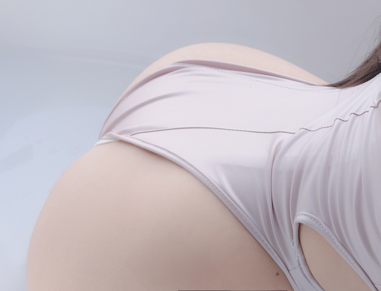 [Private Room] Hinajiao โฟโต้เซ็ต private-room photos, black stockings, uniform styling, cleavage styling 90P17G4V