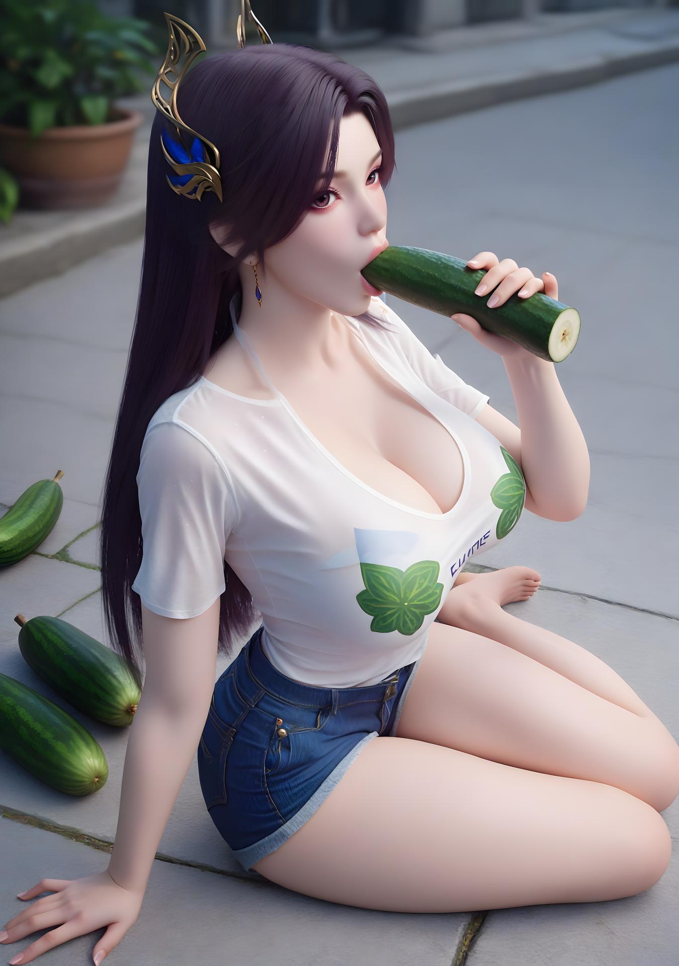 AI Porn - Battle Through the Heavens Cao Ying bodysuit explicit nude AI Adult Gallery 98P