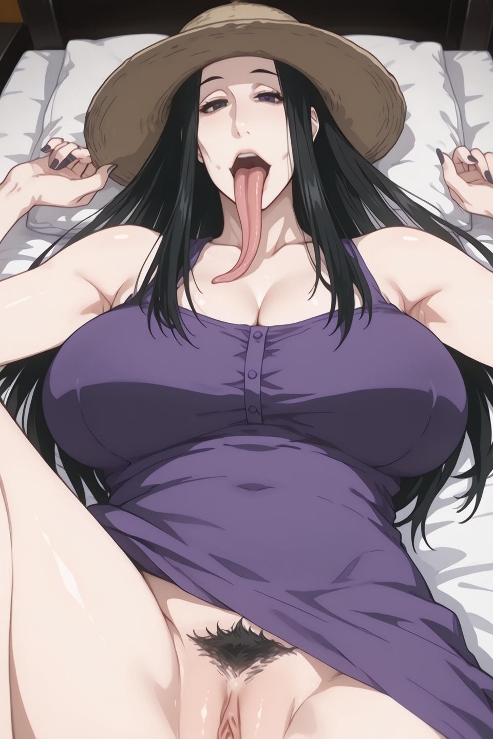 AI Porn - Hachishaku-sama ชุดชั้นในลูกไม้ ชุดรัดรูป ลุคเปียกน้ำ แกลเลอรี AI 76P