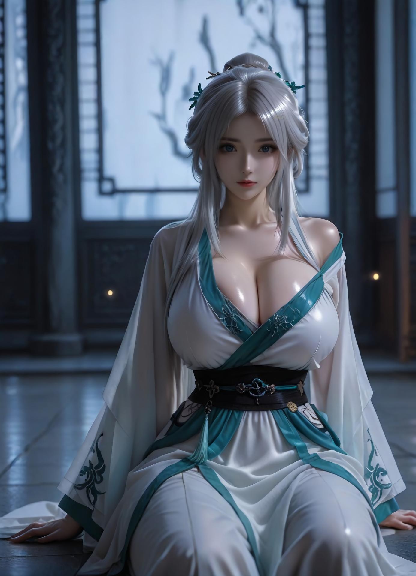 AI Porn - 風靈玉秀 白沐貞 露出ヌード AI画像ギャラリー 106P