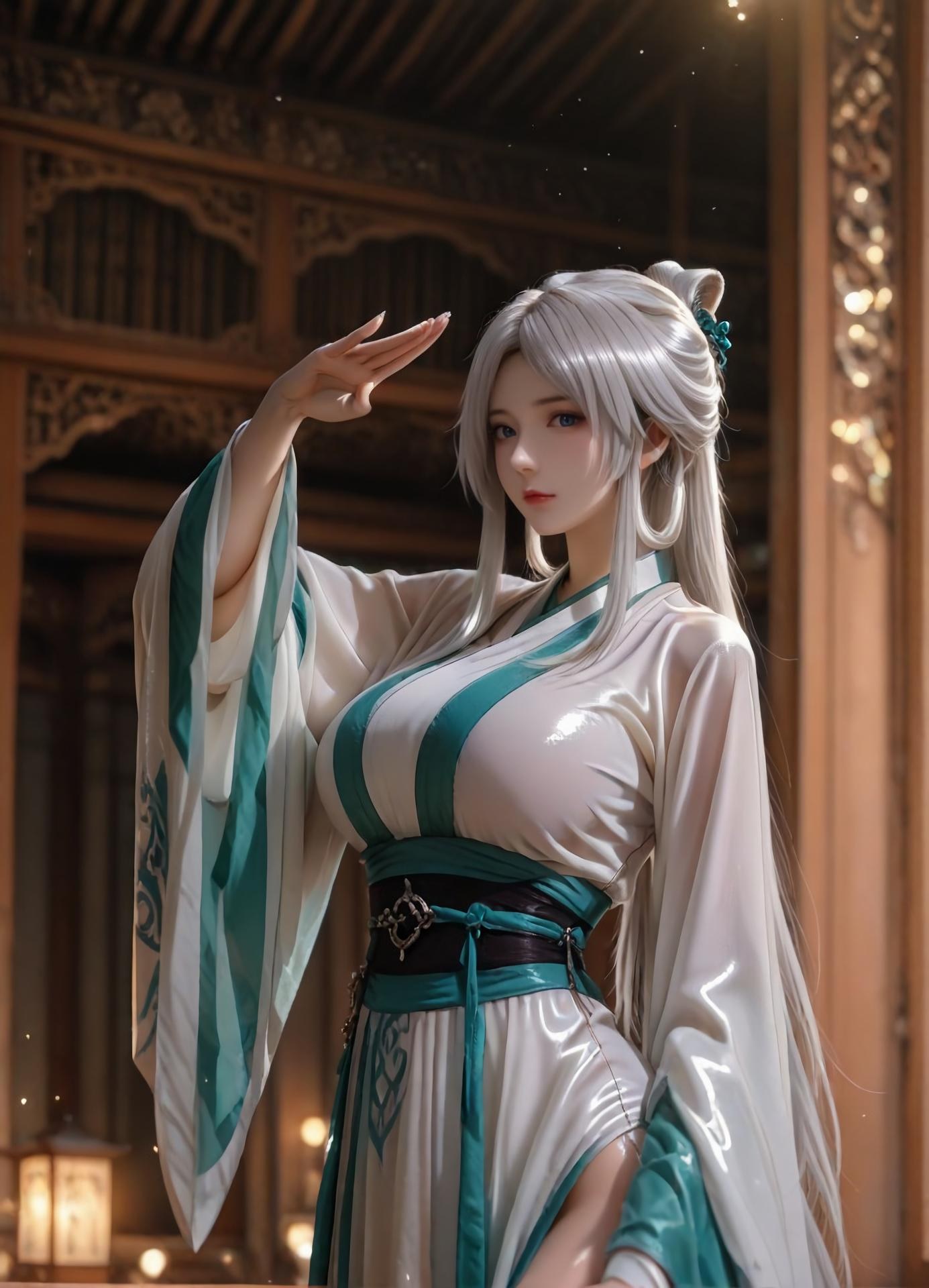 AI Porn - 風靈玉秀 白沐貞 露出ヌード AI画像ギャラリー 106P