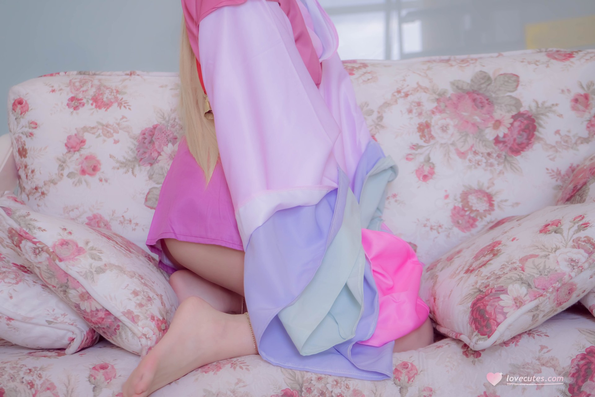 [Cosplay] Shaonvyinghua - Tushan Honghong nội y ren bộ ảnh người lớn 81P