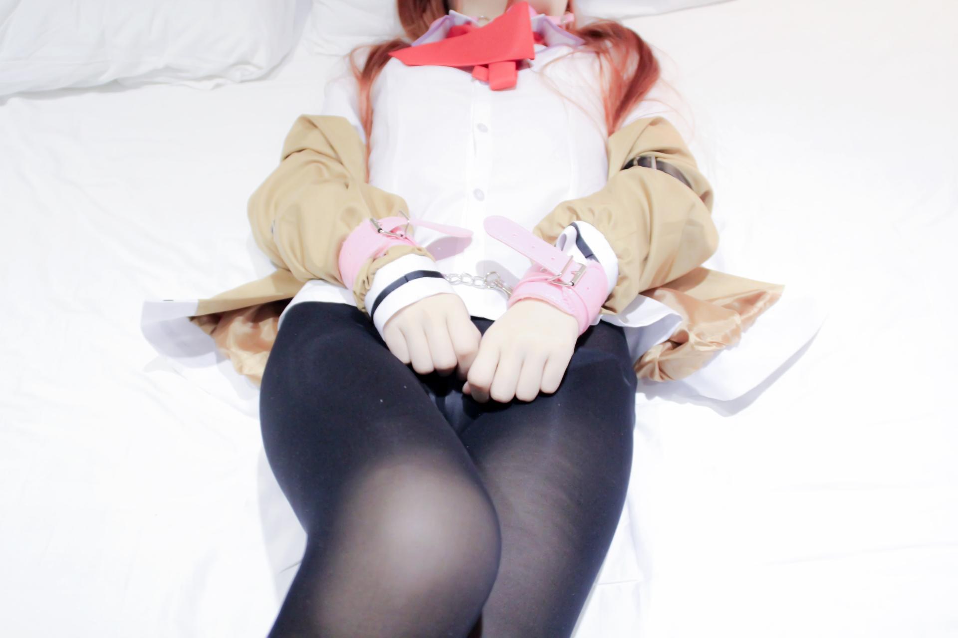 [コスプレ] 少女映画 - 牧瀬紅莉栖：制服黒ストッキング大尺度キャラ再現 65P