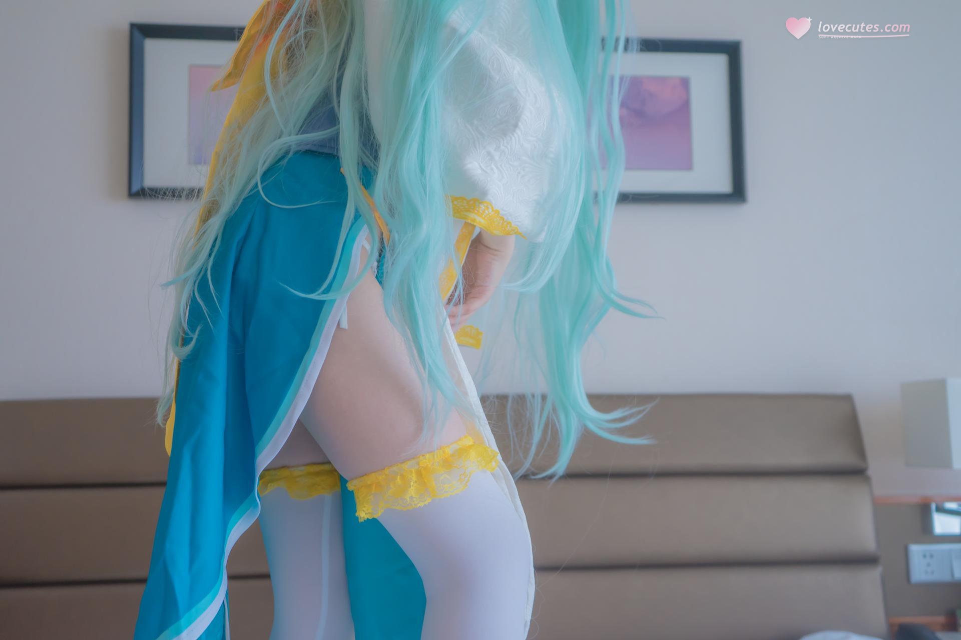 [cosplay] 少女映畫 - 清姬：翹臀白虎露穴大尺度角色還原 88P1V