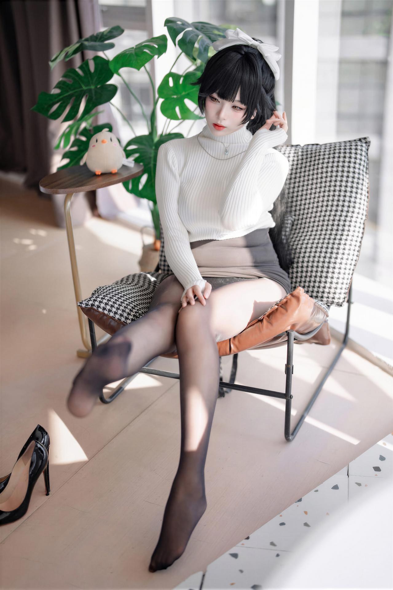 [cosplay] 軒蕭學姐 - 碧藍航線 高雄武者：和風武者美腿角色還原 68P