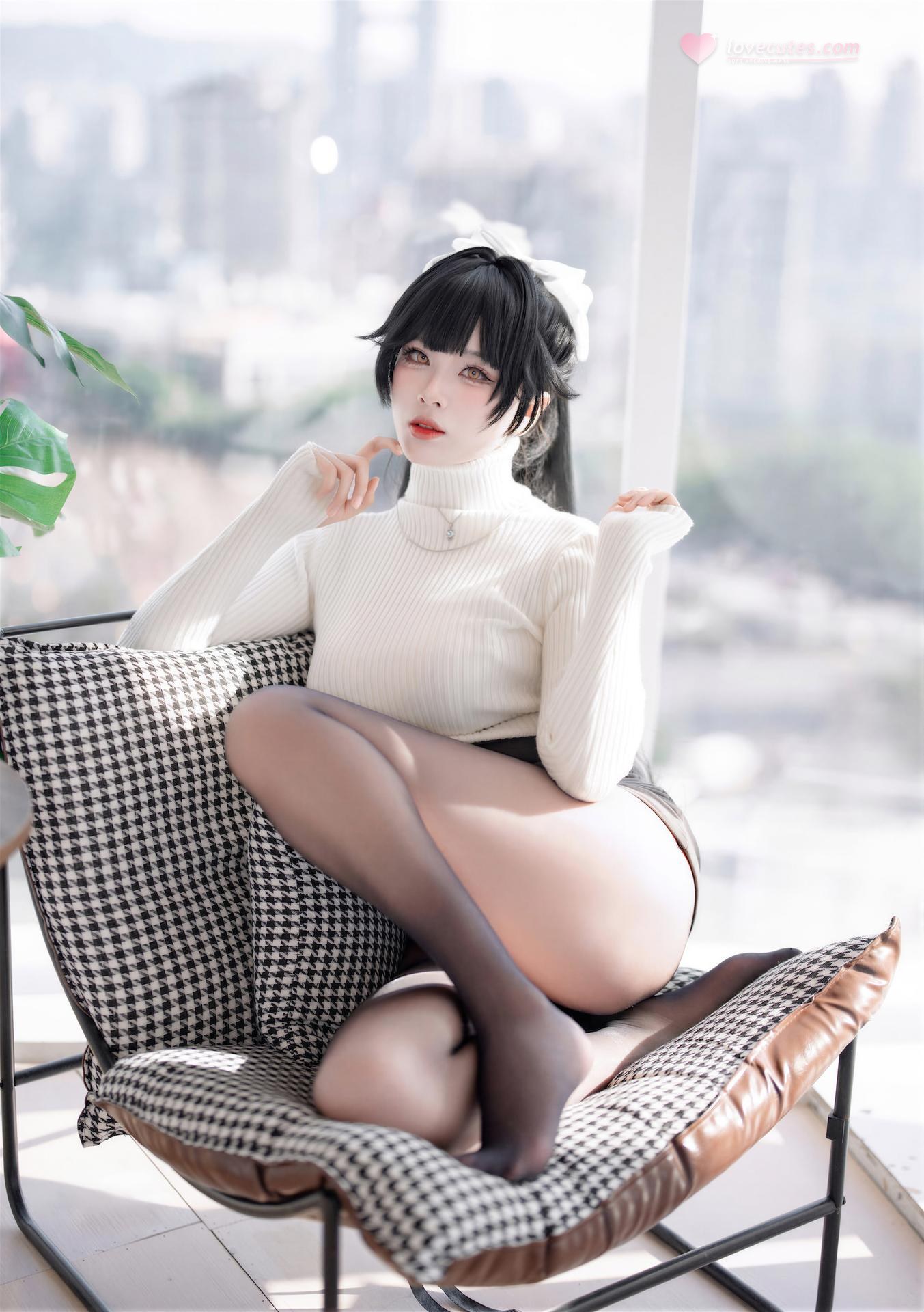[cosplay] 軒蕭學姐 - 碧藍航線 高雄武者：和風武者美腿角色還原 68P