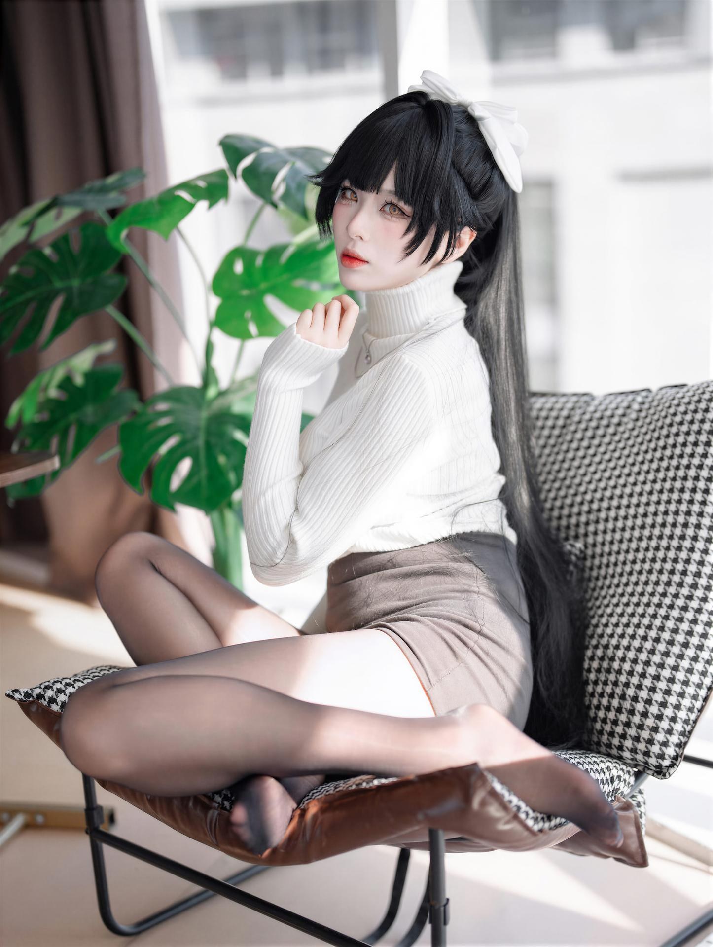 [cosplay] 軒蕭學姐 - 碧藍航線 高雄武者：和風武者美腿角色還原 68P