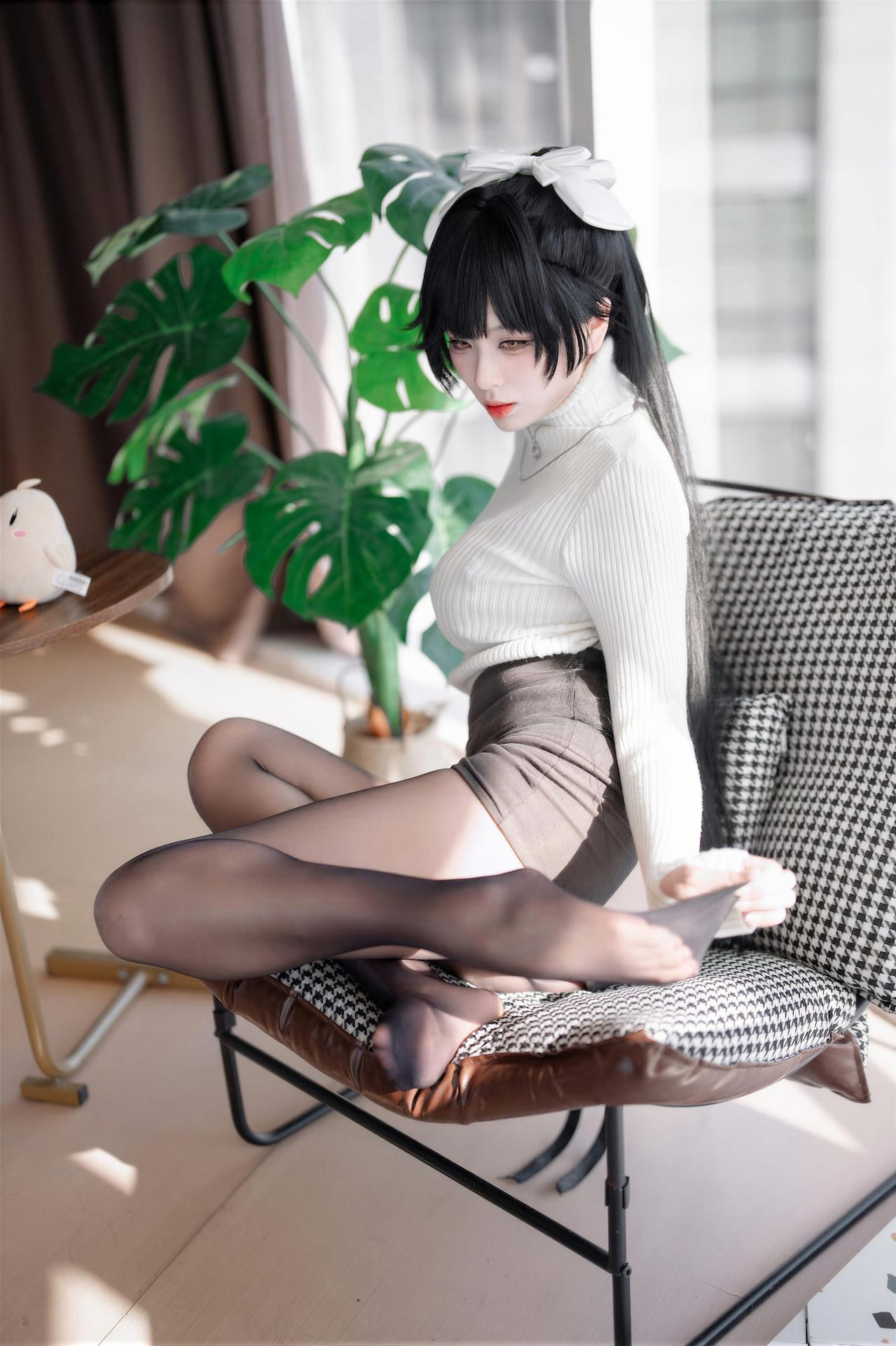 [cosplay] 軒蕭學姐 - 碧藍航線 高雄武者：和風武者美腿角色還原 68P
