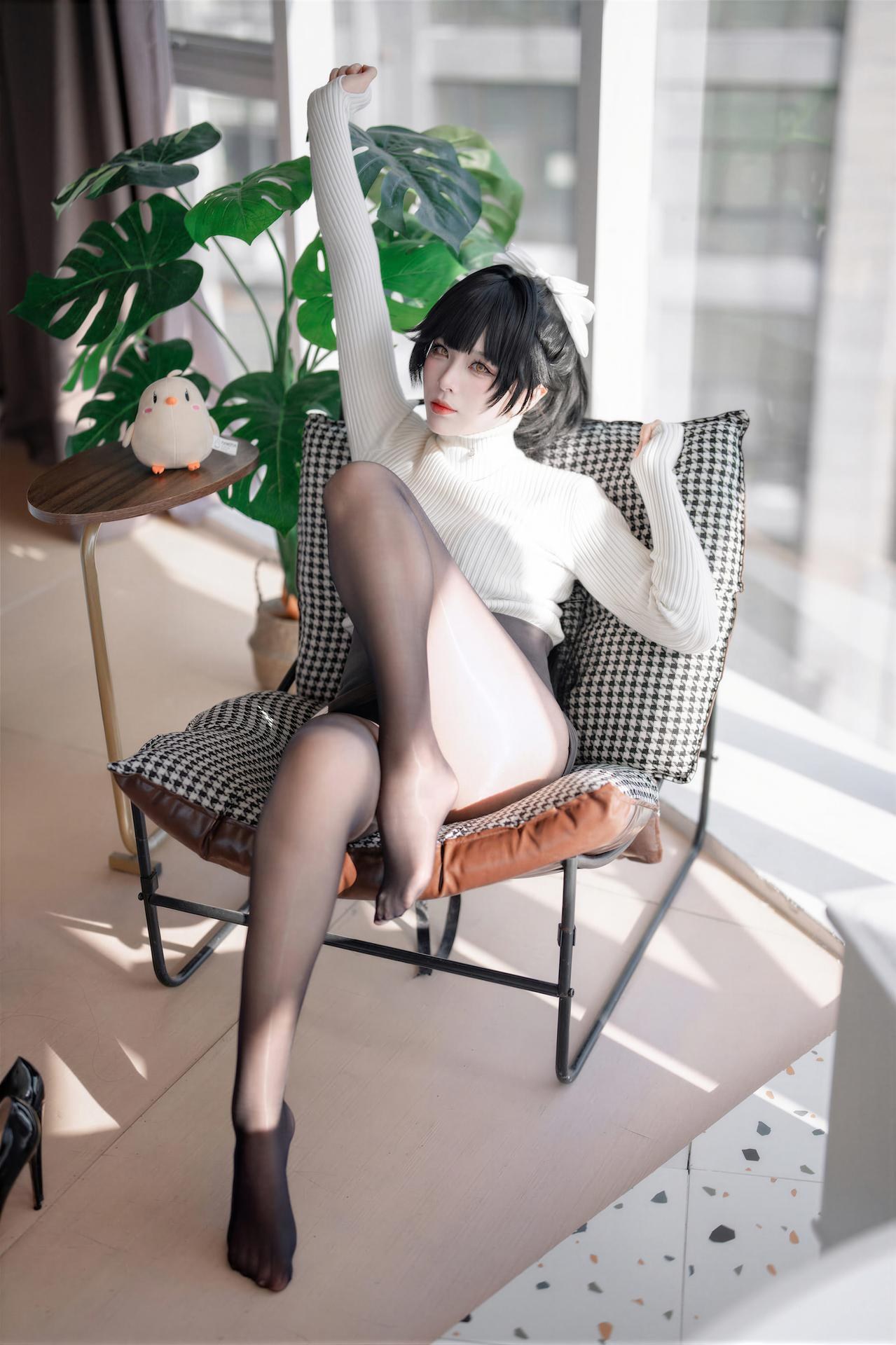 [cosplay] 軒蕭學姐 - 碧藍航線 高雄武者：和風武者美腿角色還原 68P
