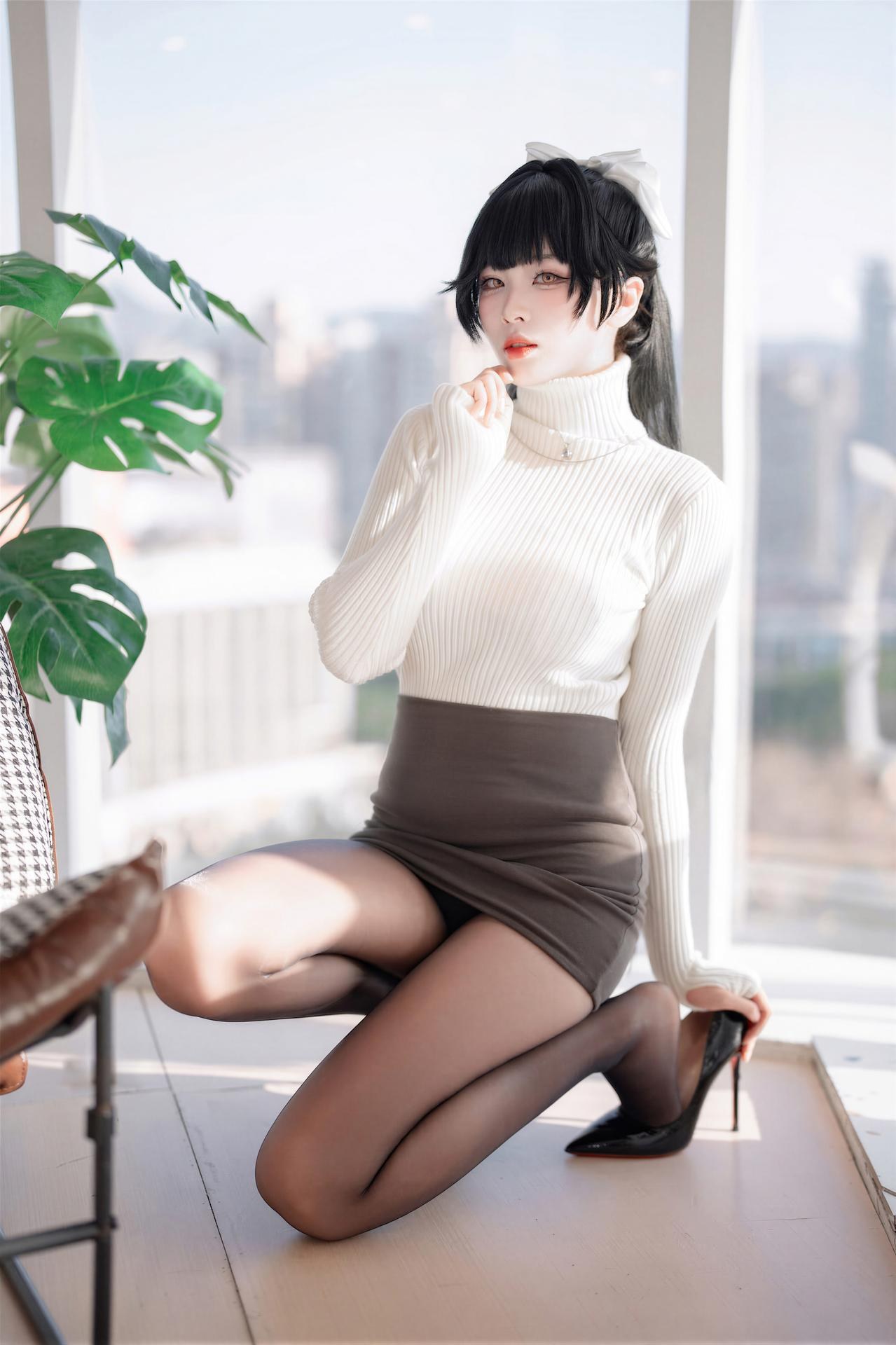 [cosplay] 軒蕭學姐 - 碧藍航線 高雄武者：和風武者美腿角色還原 68P