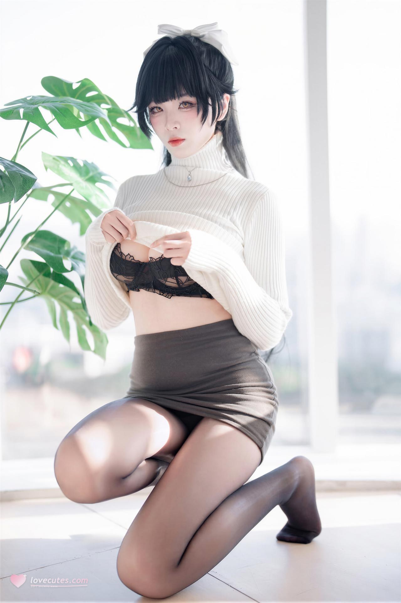[cosplay] 軒蕭學姐 - 碧藍航線 高雄武者：和風武者美腿角色還原 68P