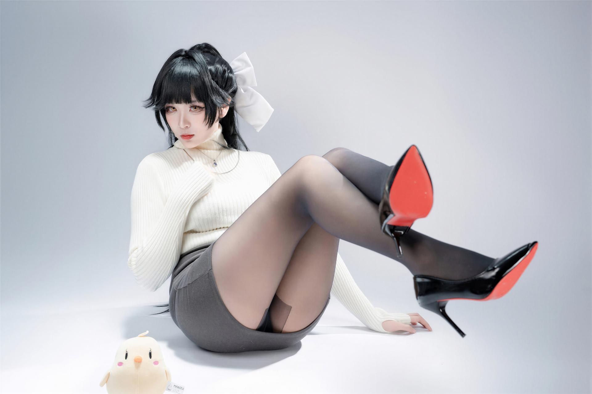 [cosplay] 軒蕭學姐 - 碧藍航線 高雄武者：和風武者美腿角色還原 68P