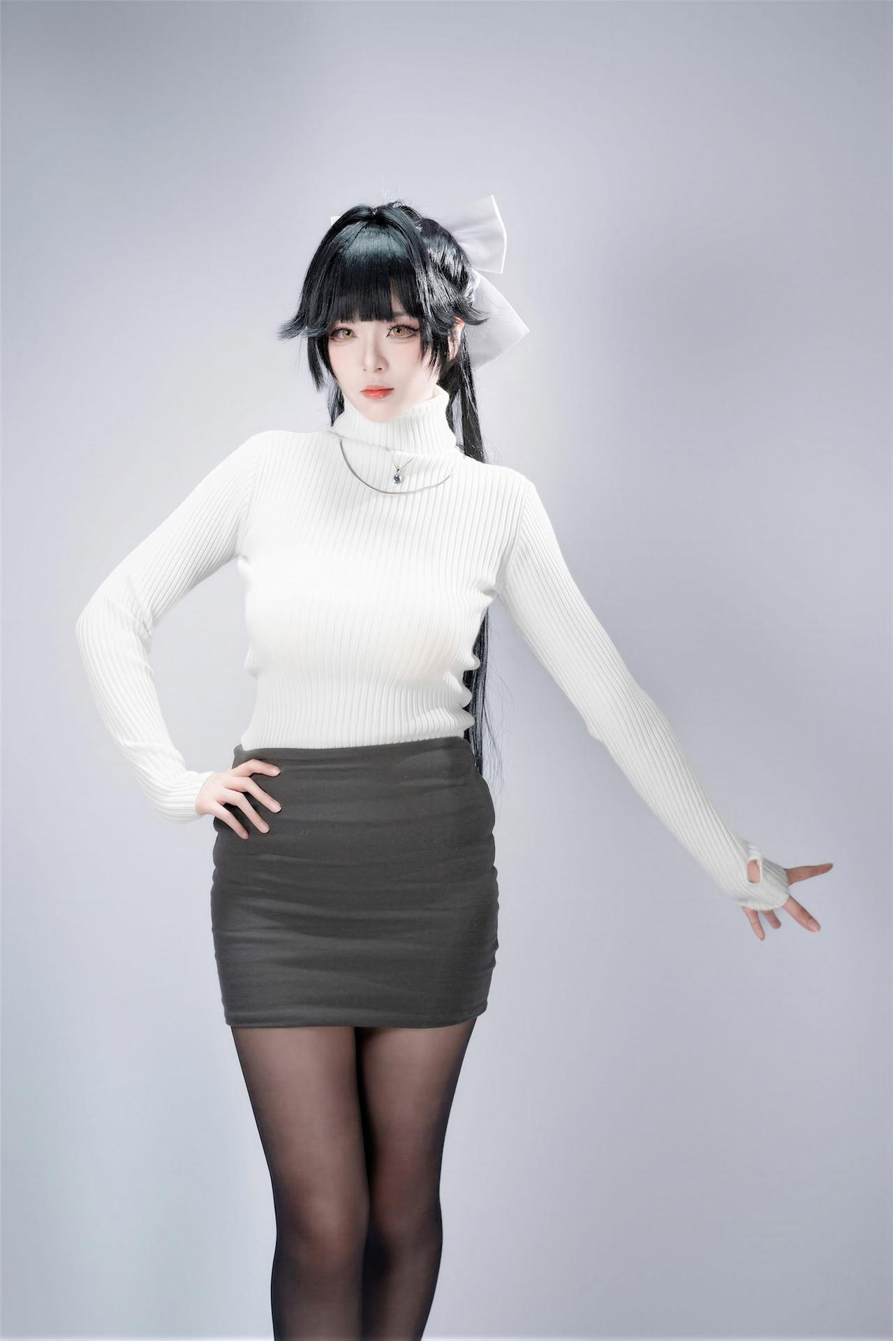 [cosplay] 軒蕭學姐 - 碧藍航線 高雄武者：和風武者美腿角色還原 68P