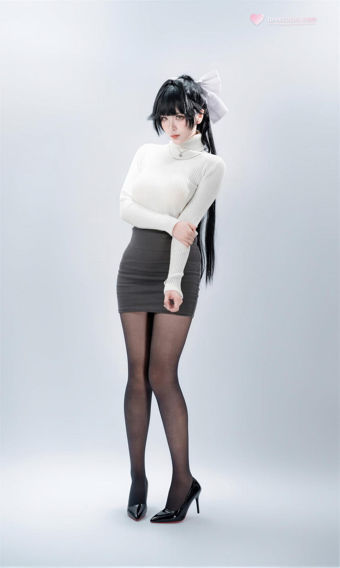 [cosplay] 軒蕭學姐 - 碧藍航線 高雄武者：和風武者美腿角色還原 68P
