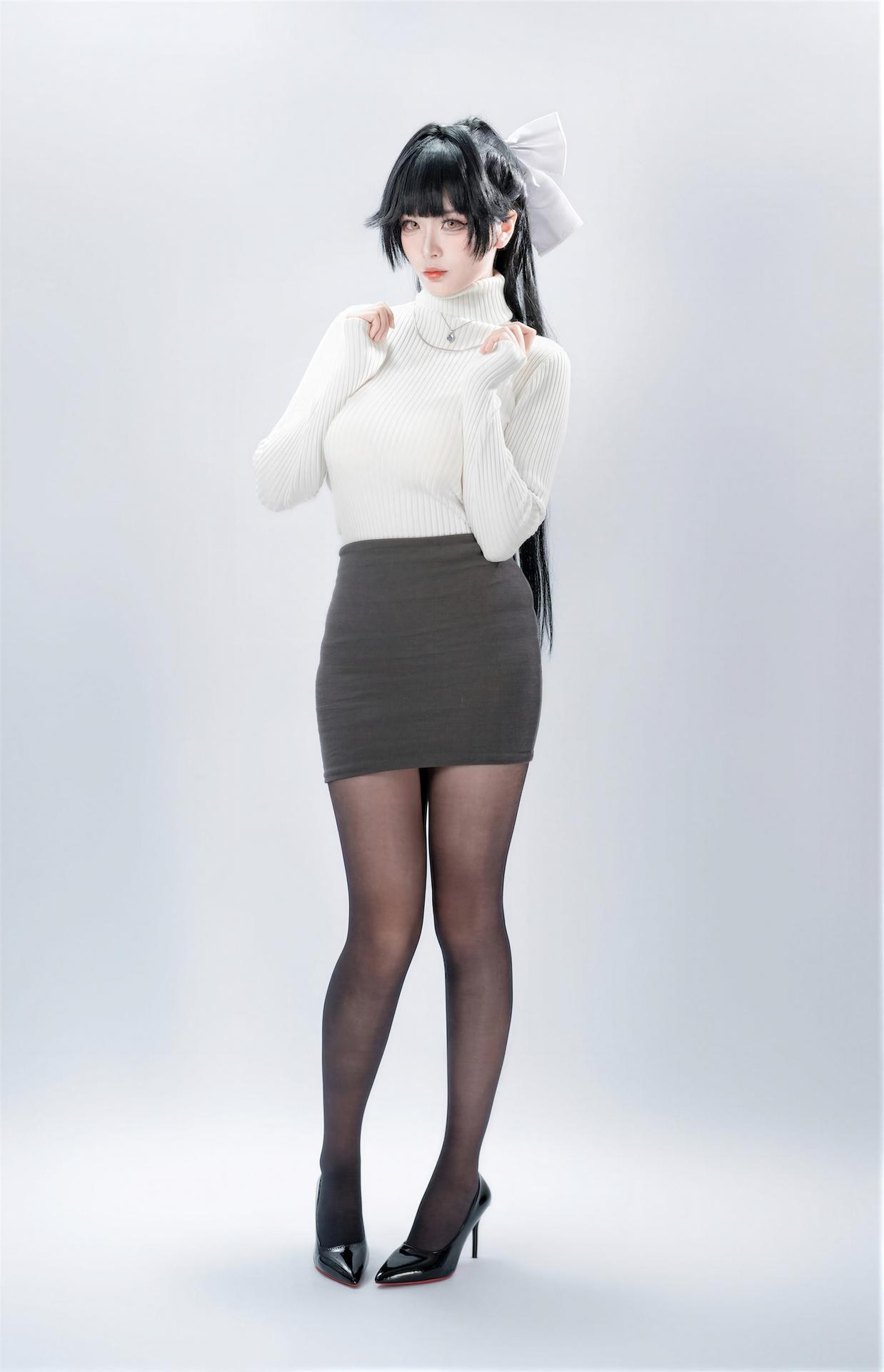 [cosplay] 軒蕭學姐 - 碧藍航線 高雄武者：和風武者美腿角色還原 68P