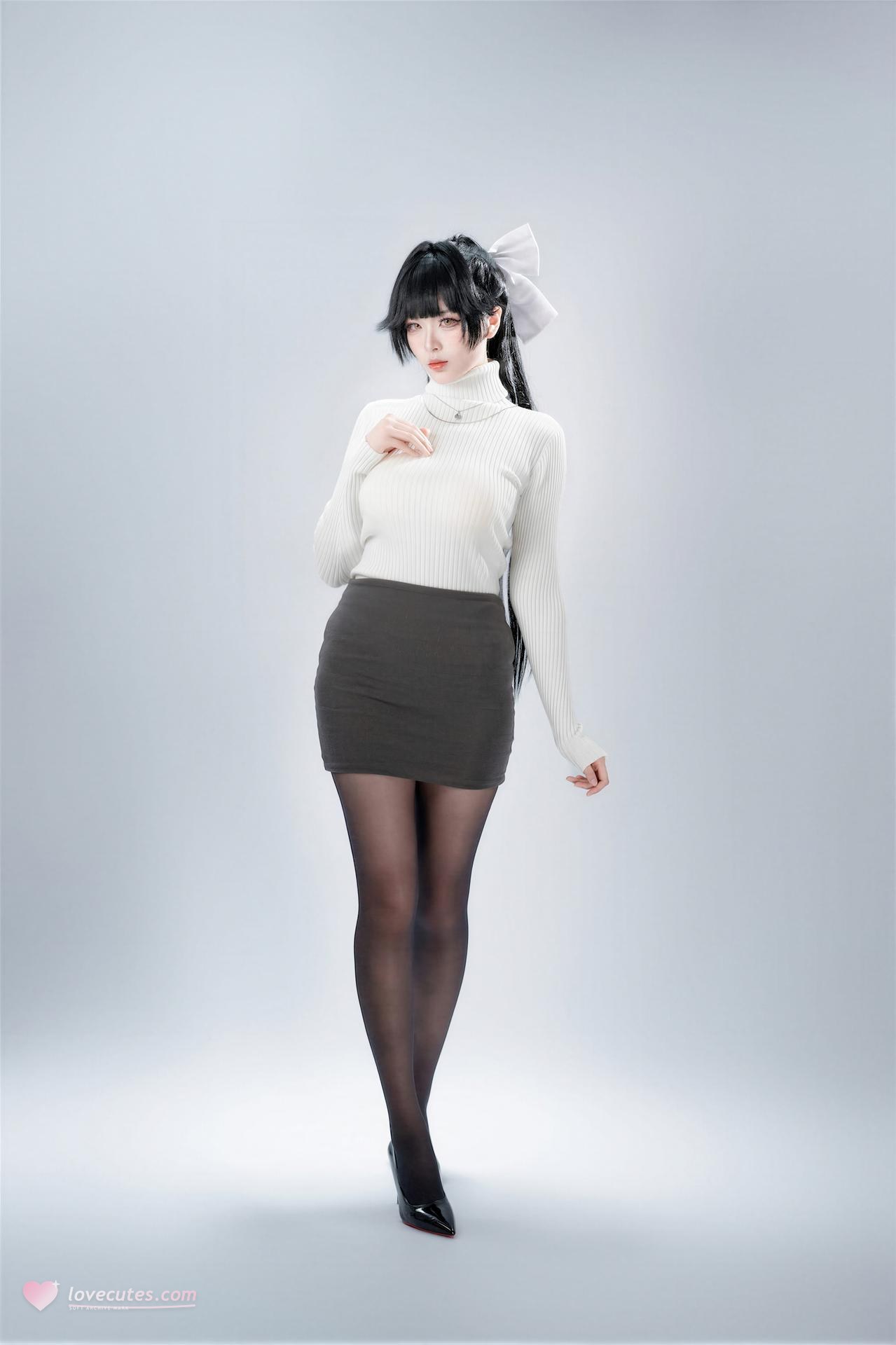[cosplay] 軒蕭學姐 - 碧藍航線 高雄武者：和風武者美腿角色還原 68P