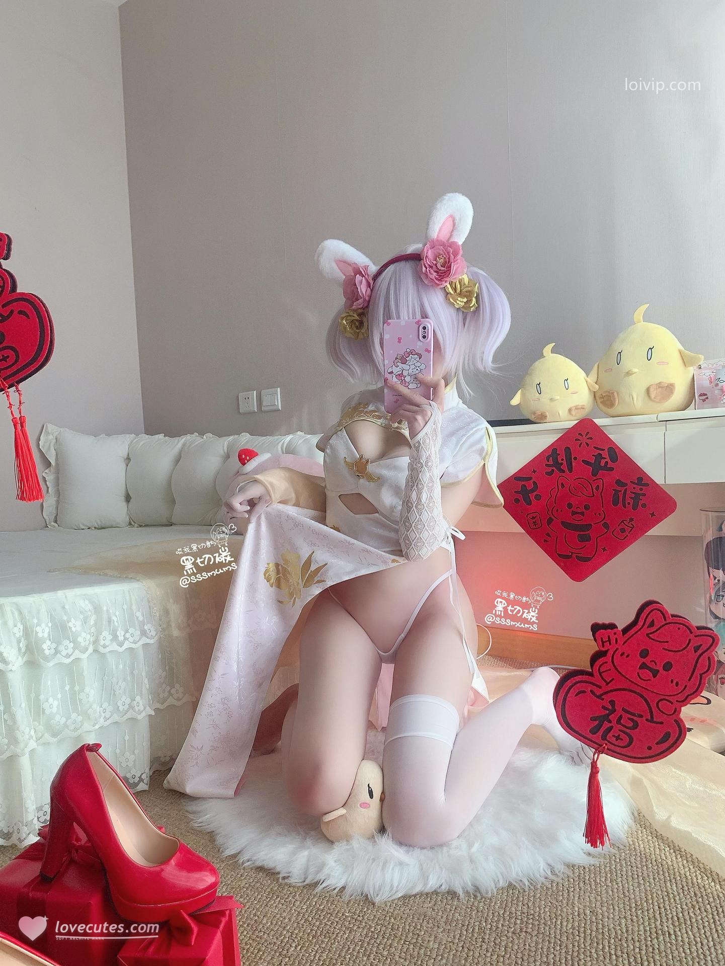 [Cosplay] 曲奇软fufu - 성인 실사 화보 세트 38P3V