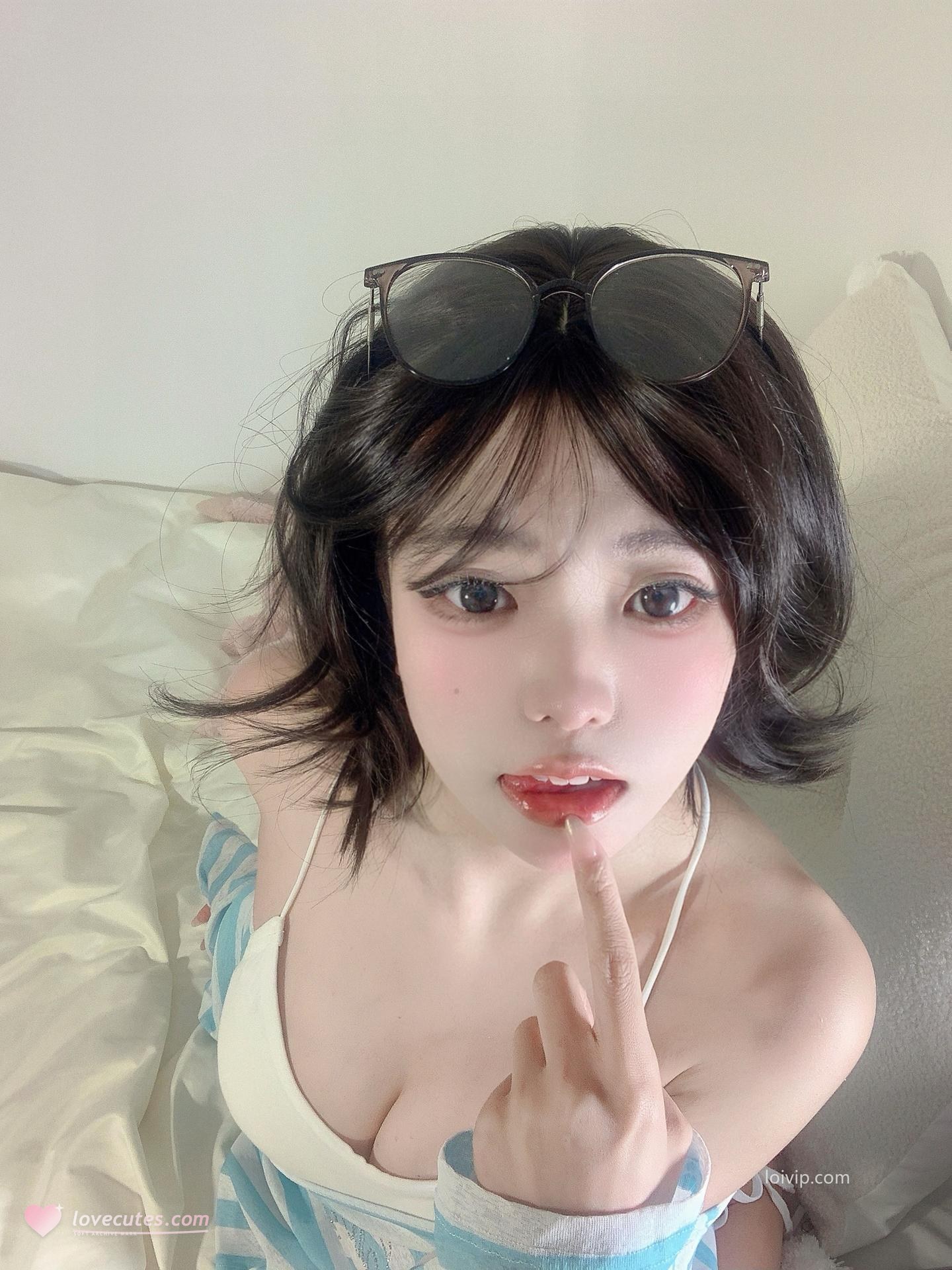 [private room] Nide Zhenzhenu - Home Girlfriend ชุดภาพคอสเพลย์ 99P1V