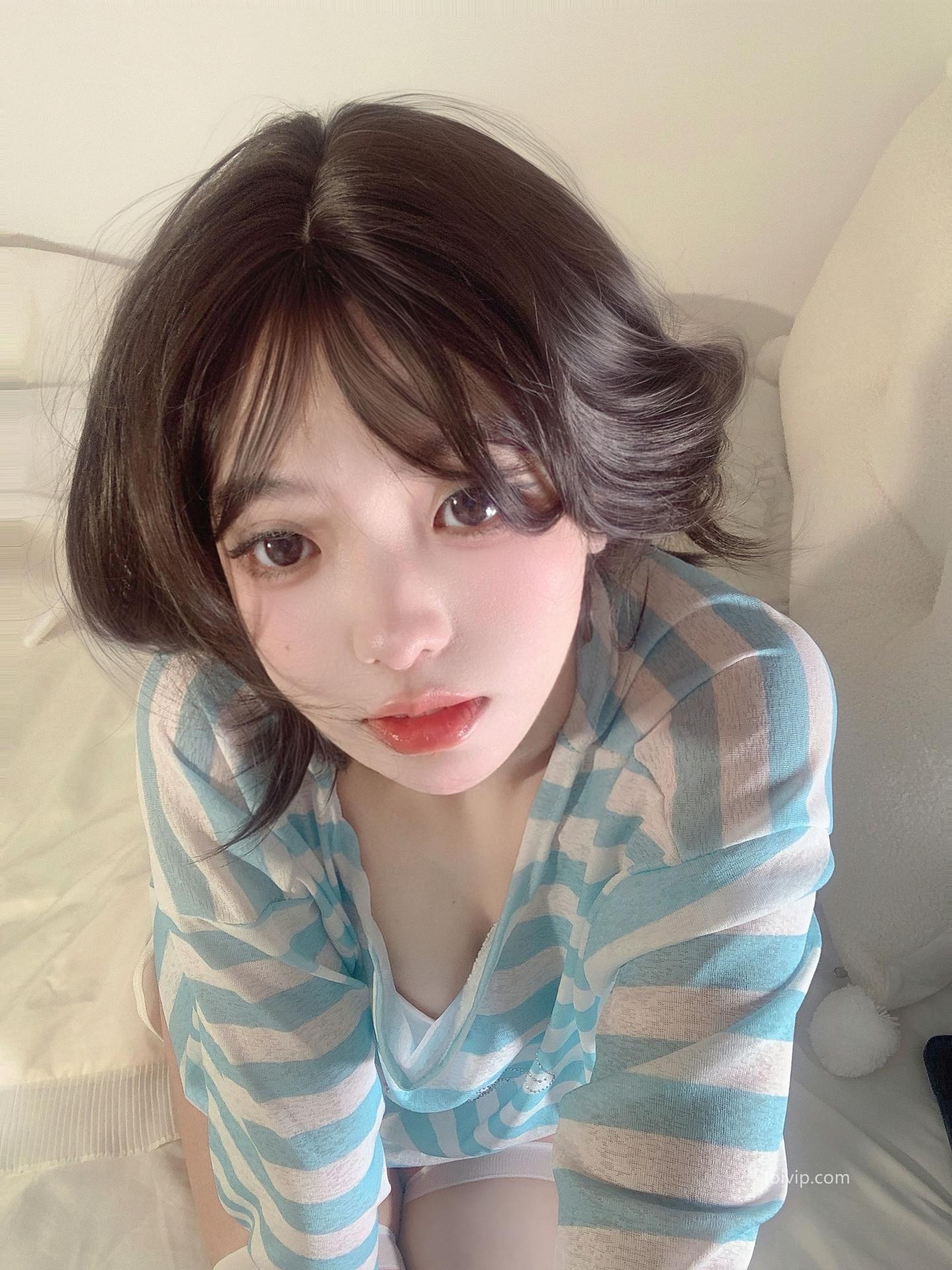 [private room] Nide Zhenzhenu - Home Girlfriend ชุดภาพคอสเพลย์ 99P1V