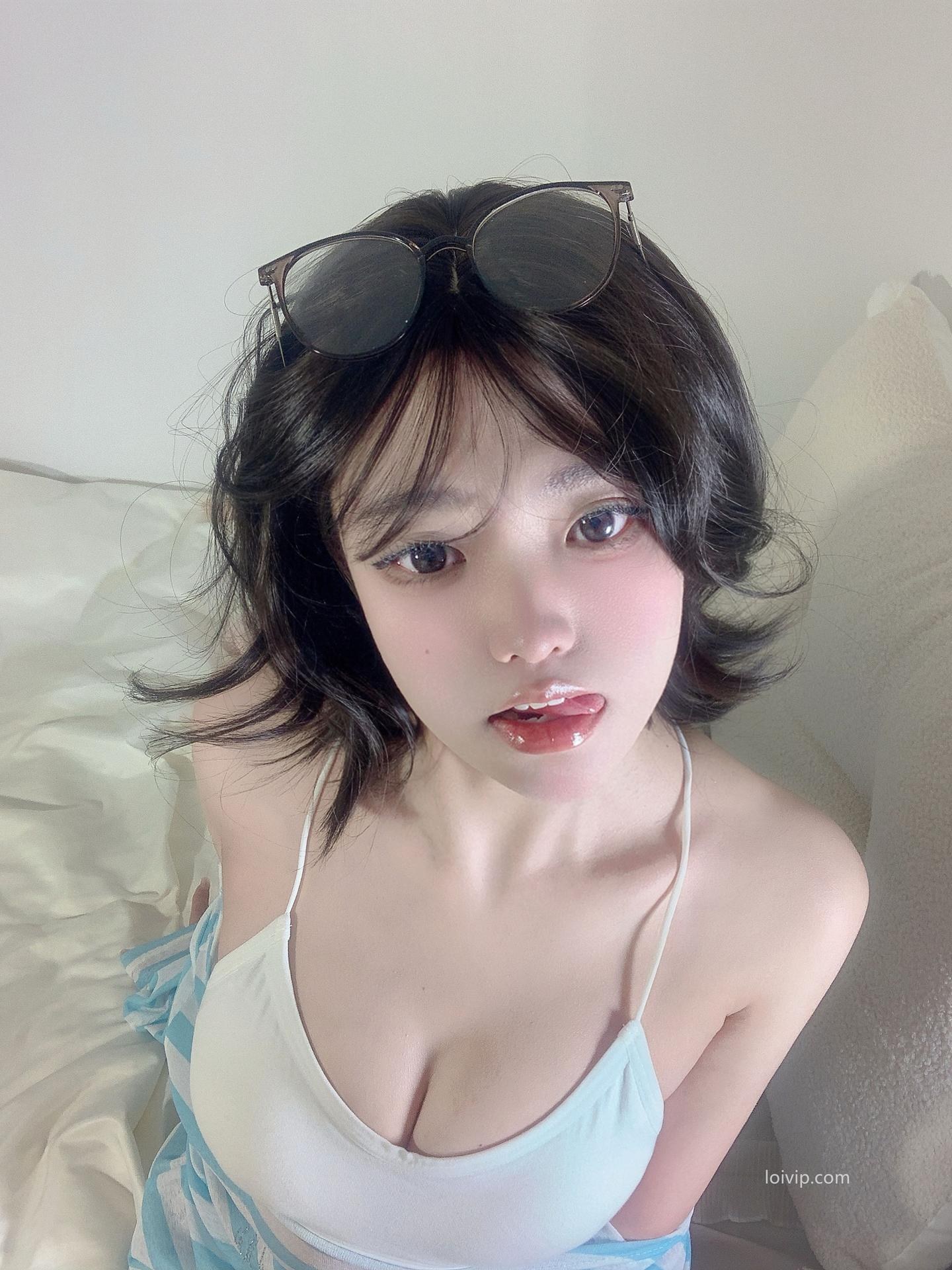 [private room] Nide Zhenzhenu - Home Girlfriend ชุดภาพคอสเพลย์ 99P1V