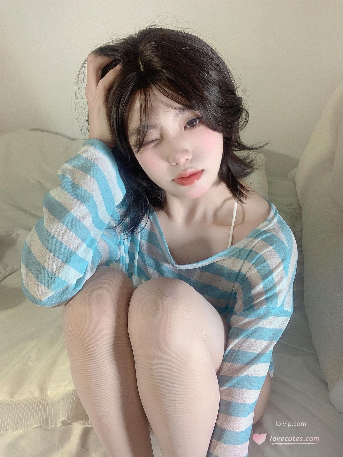 [私房] Nide Zhenzhenu - Home Girlfriend コスプレ写真集 99P1V