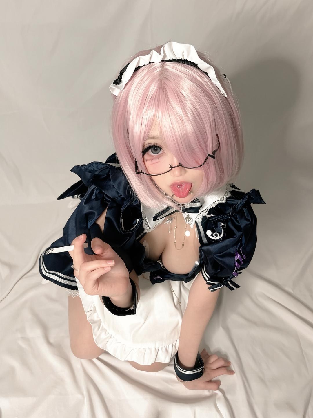 [private room] Younai DM Kirishima Yuna - Intimate Cosplay Set ชุดภาพคอสเพลย์ 188P52V